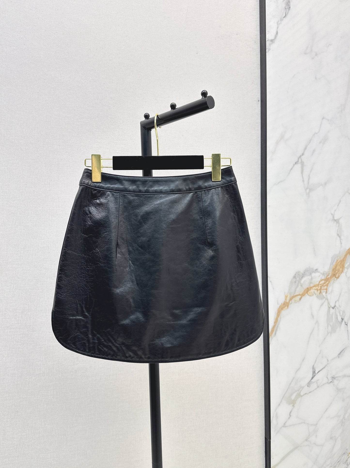 25fw Logo Bead Half Skirt