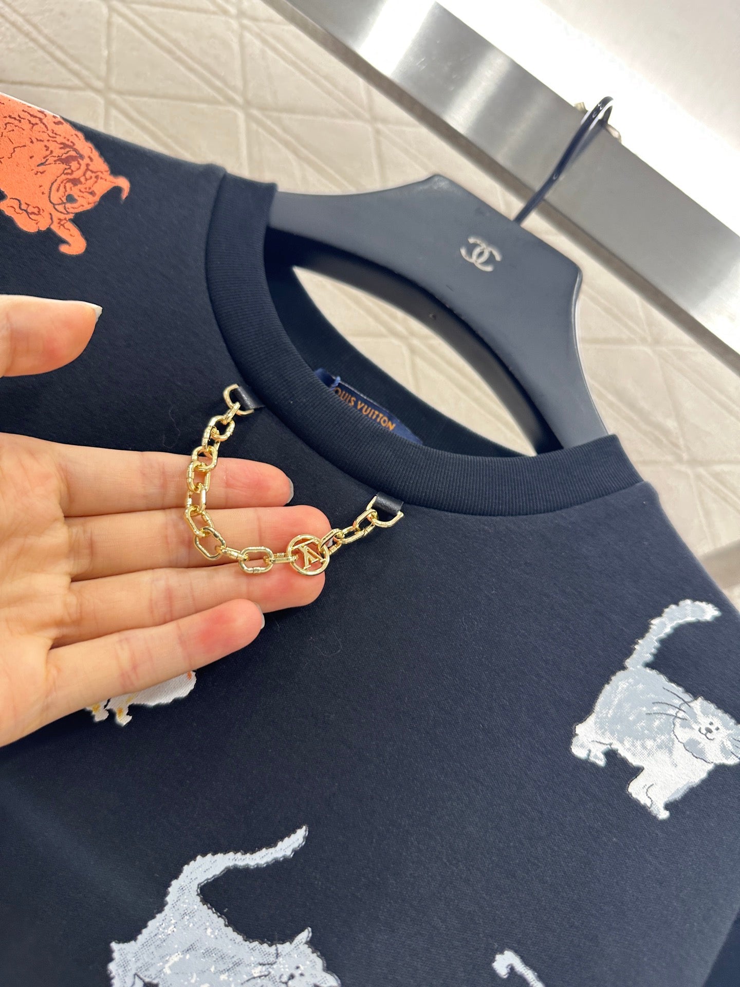 25fw Round neck print ๐๐๐