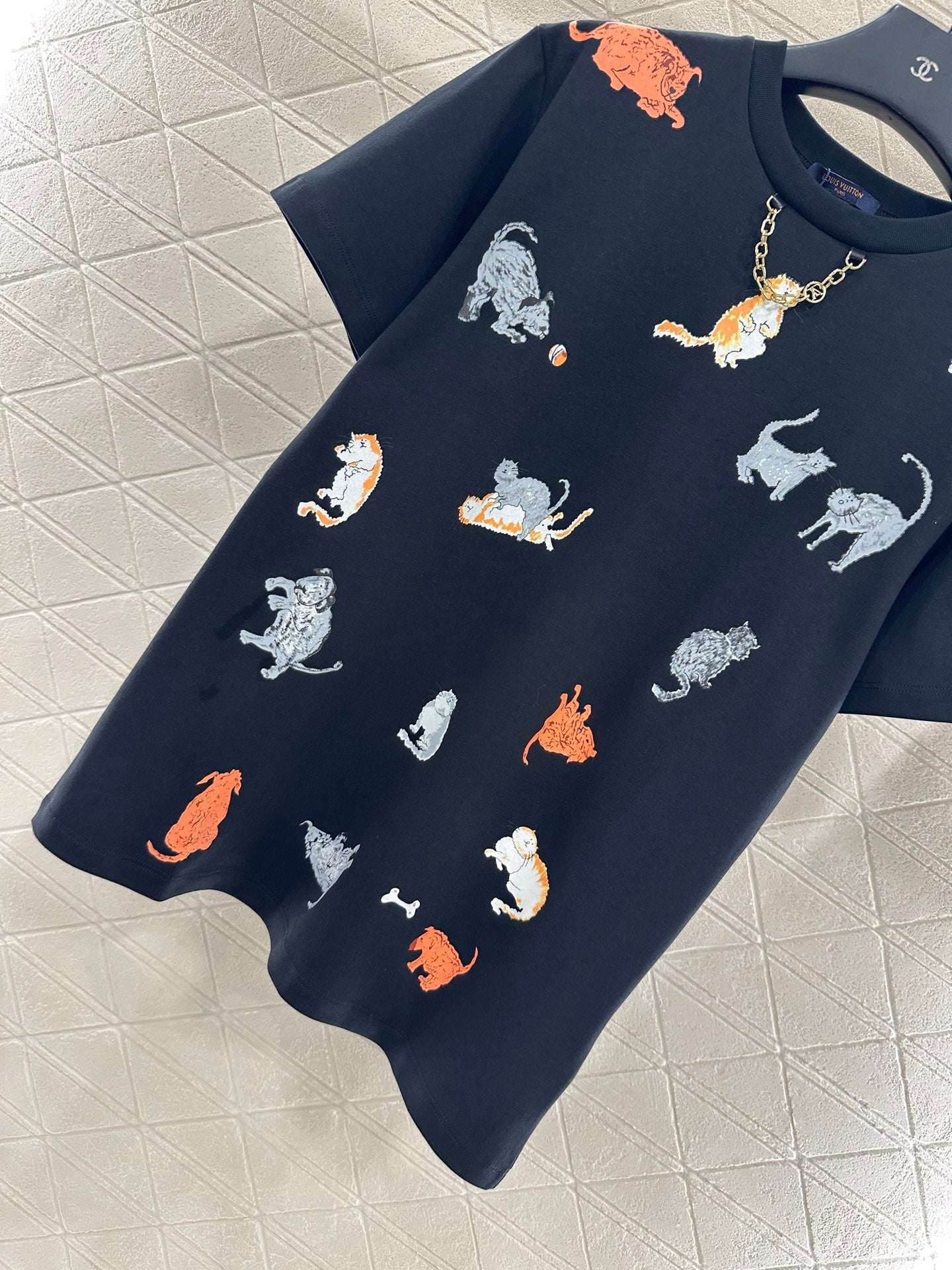 25fw Round neck print ๐๐๐