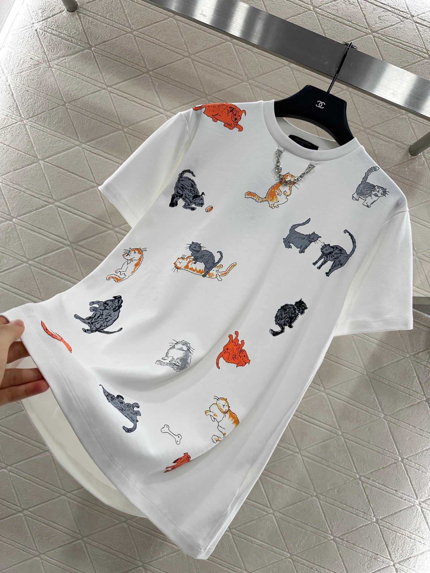 25fw Round neck print ๐๐๐