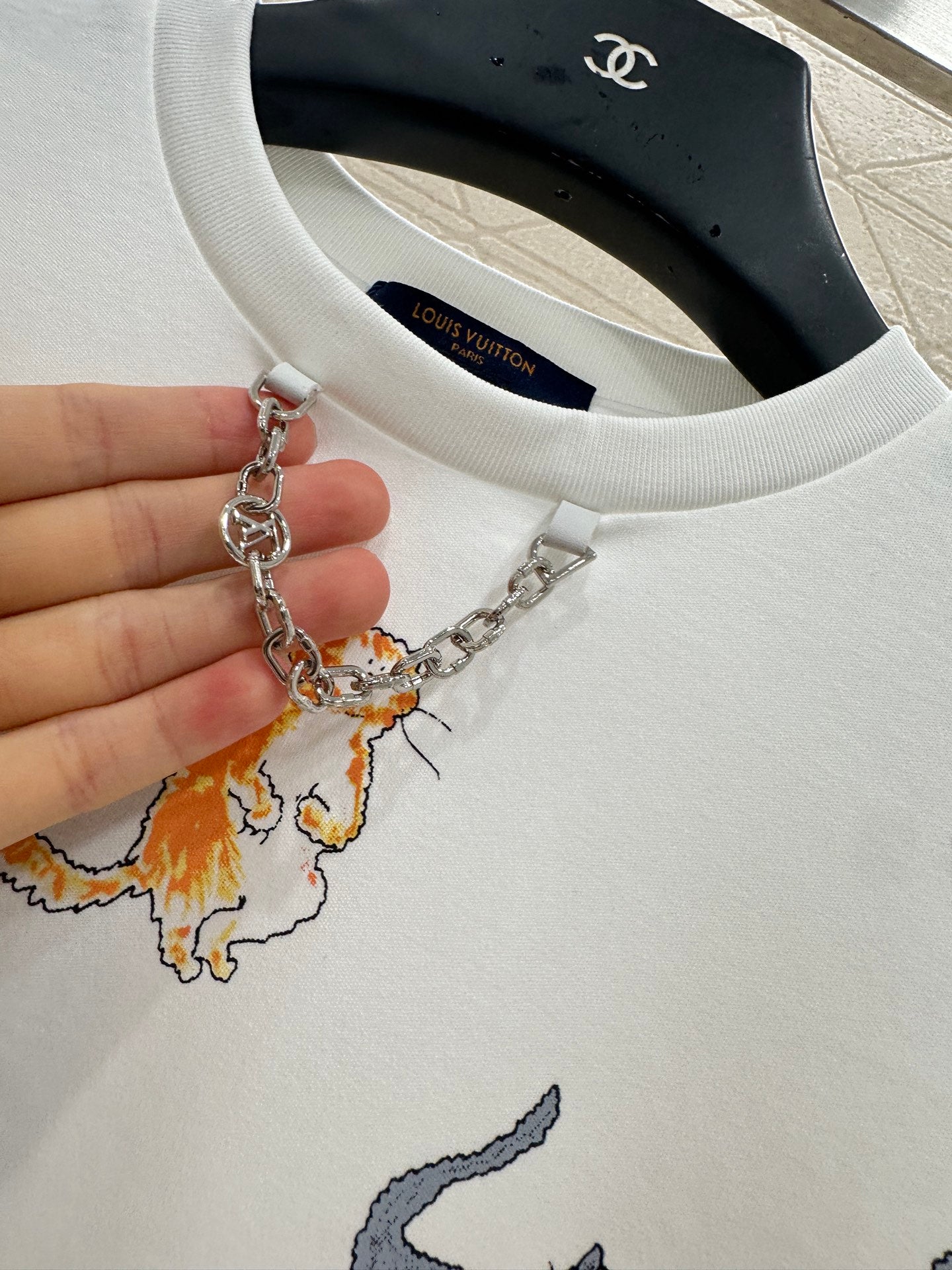 25fw Round neck print ๐๐๐