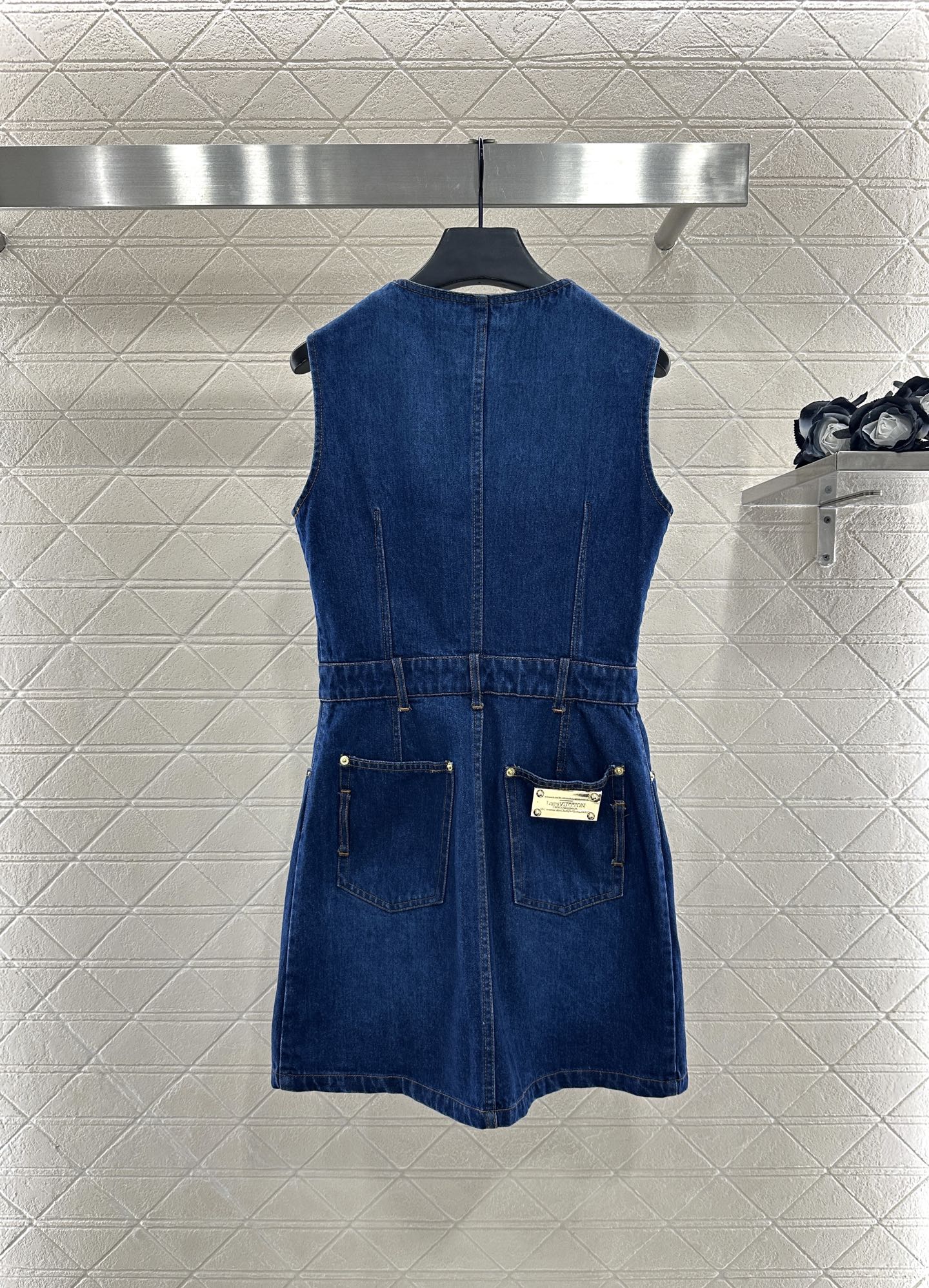 25fw Cowboy vest skirt