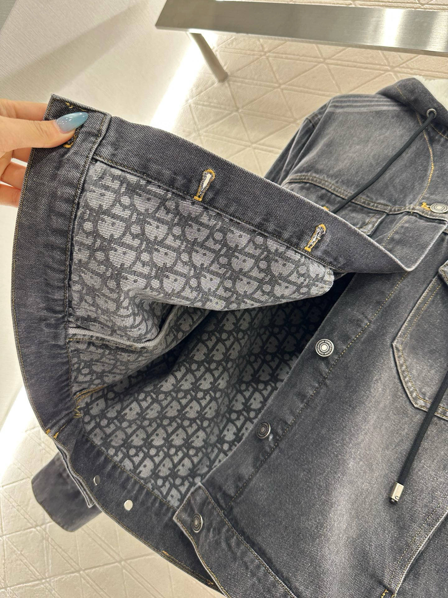 25fw denim skirt