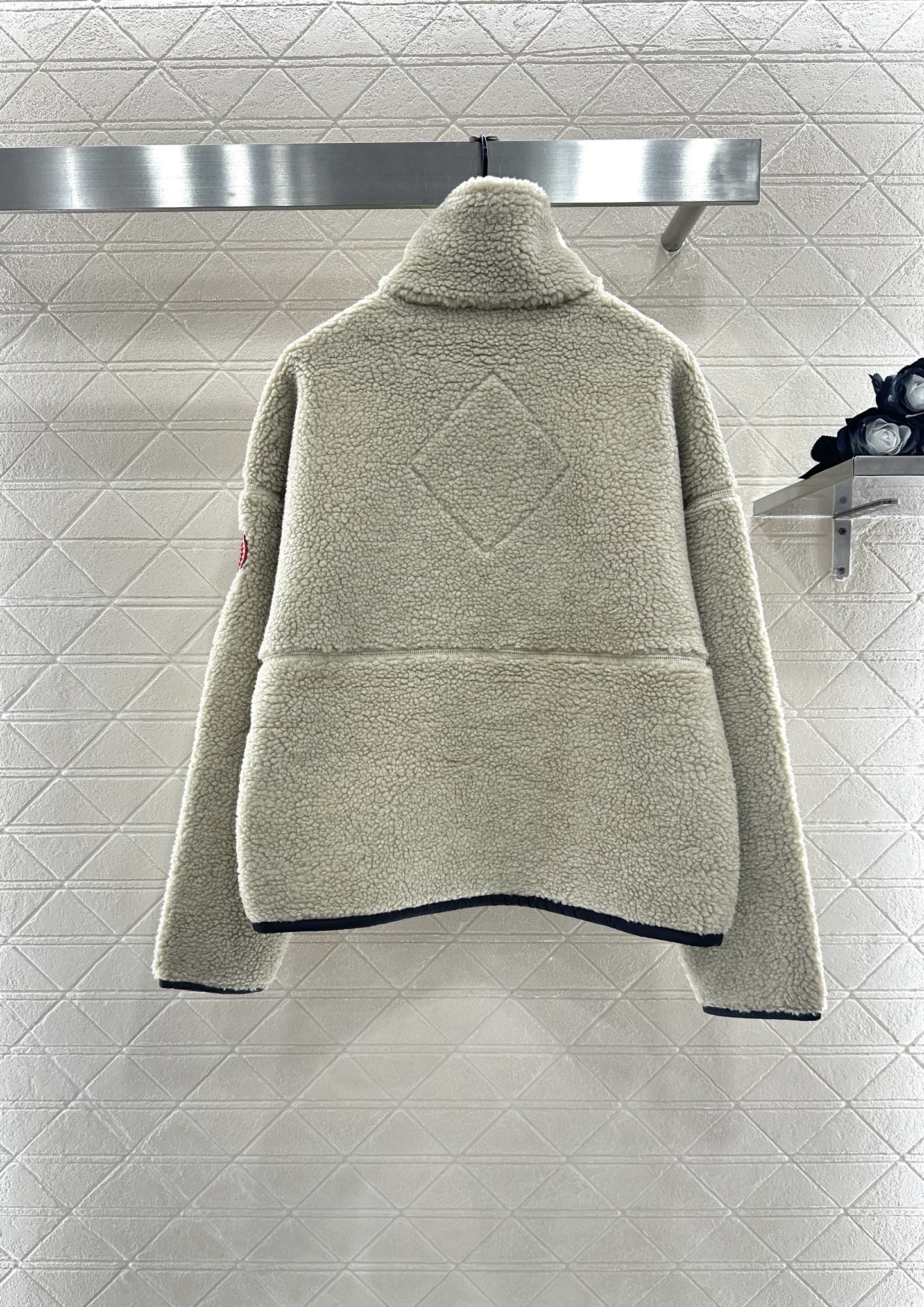 Teddy plush jacket