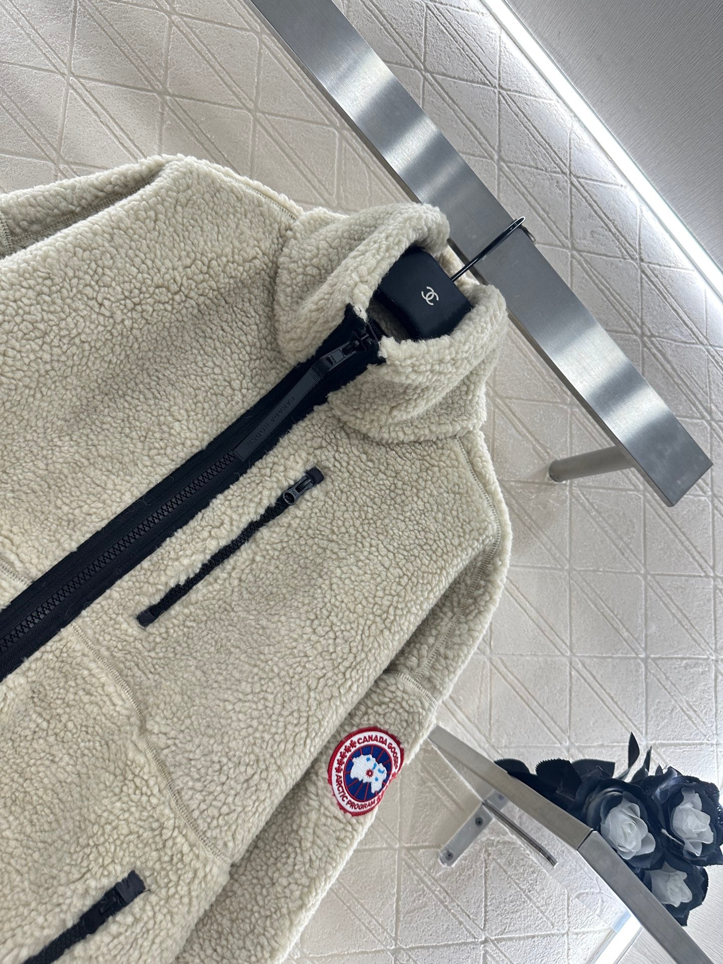 Teddy plush jacket