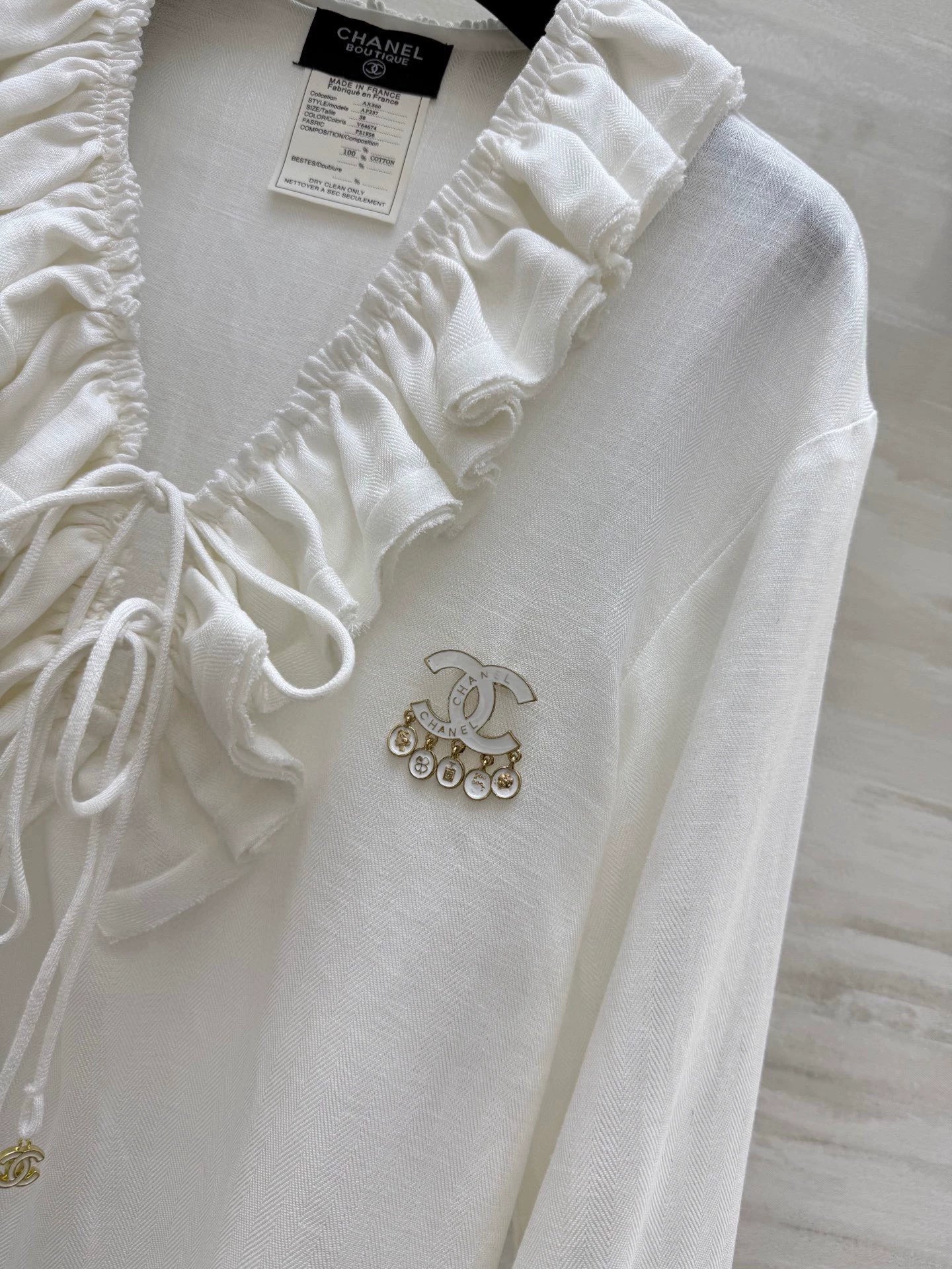 25fw Cotton and linen pleated shirt(Medieval Series)