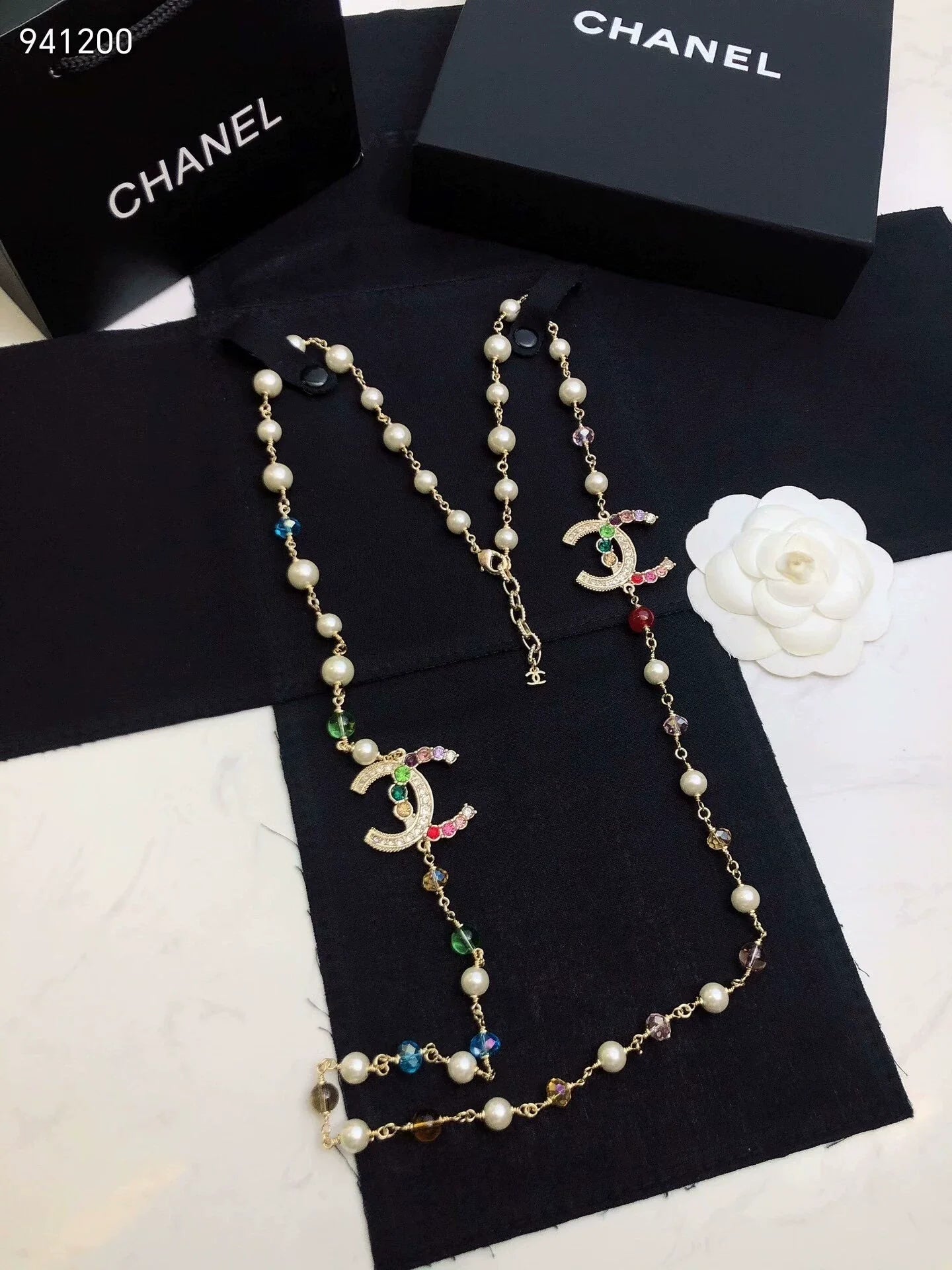 Long chain sweater chain