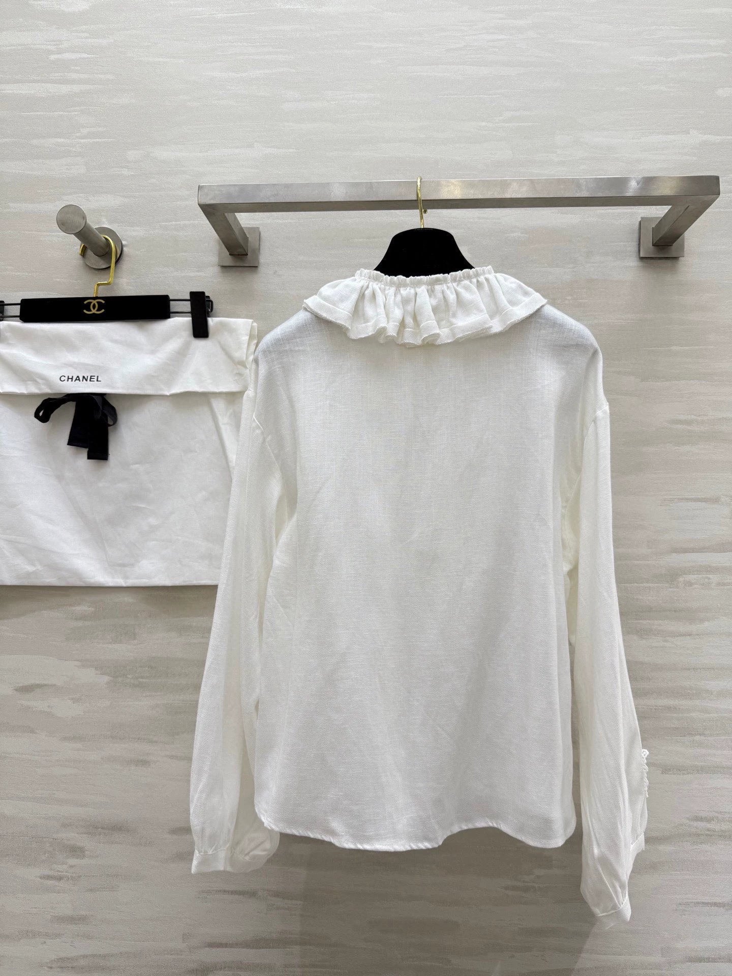 25fw Cotton and linen pleated shirt(Medieval Series)