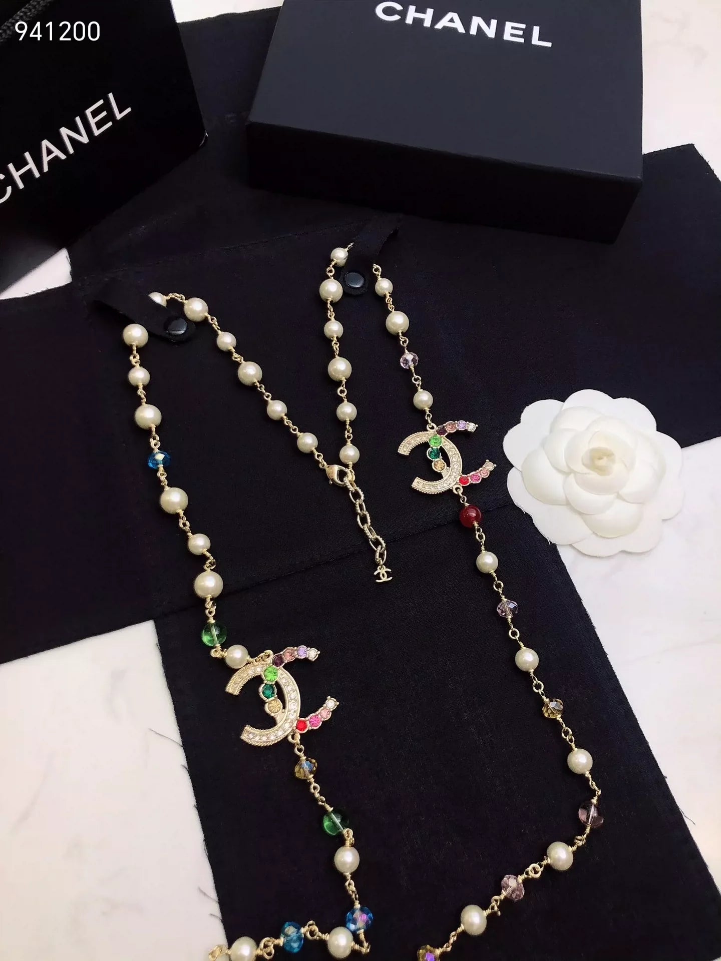 Long chain sweater chain