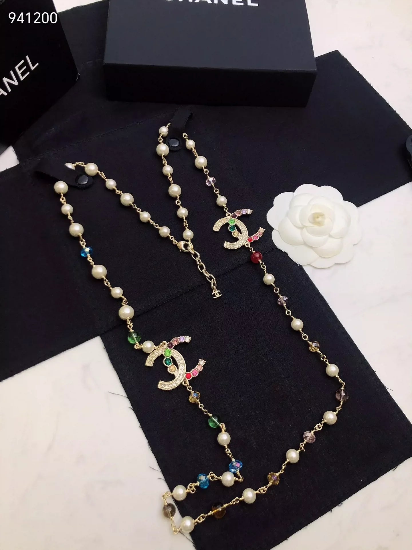 Long chain sweater chain