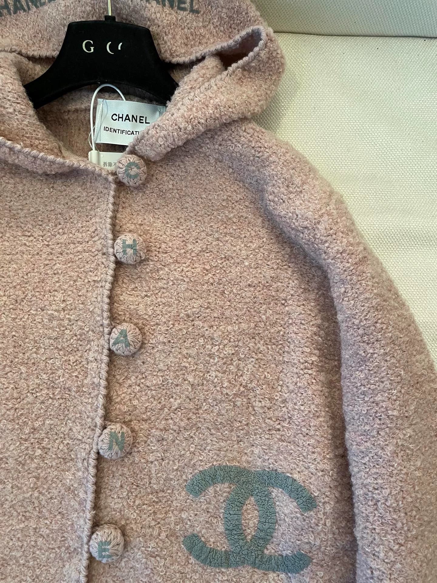 25fw Hooded lamb wool cardigan(Medieval Series)