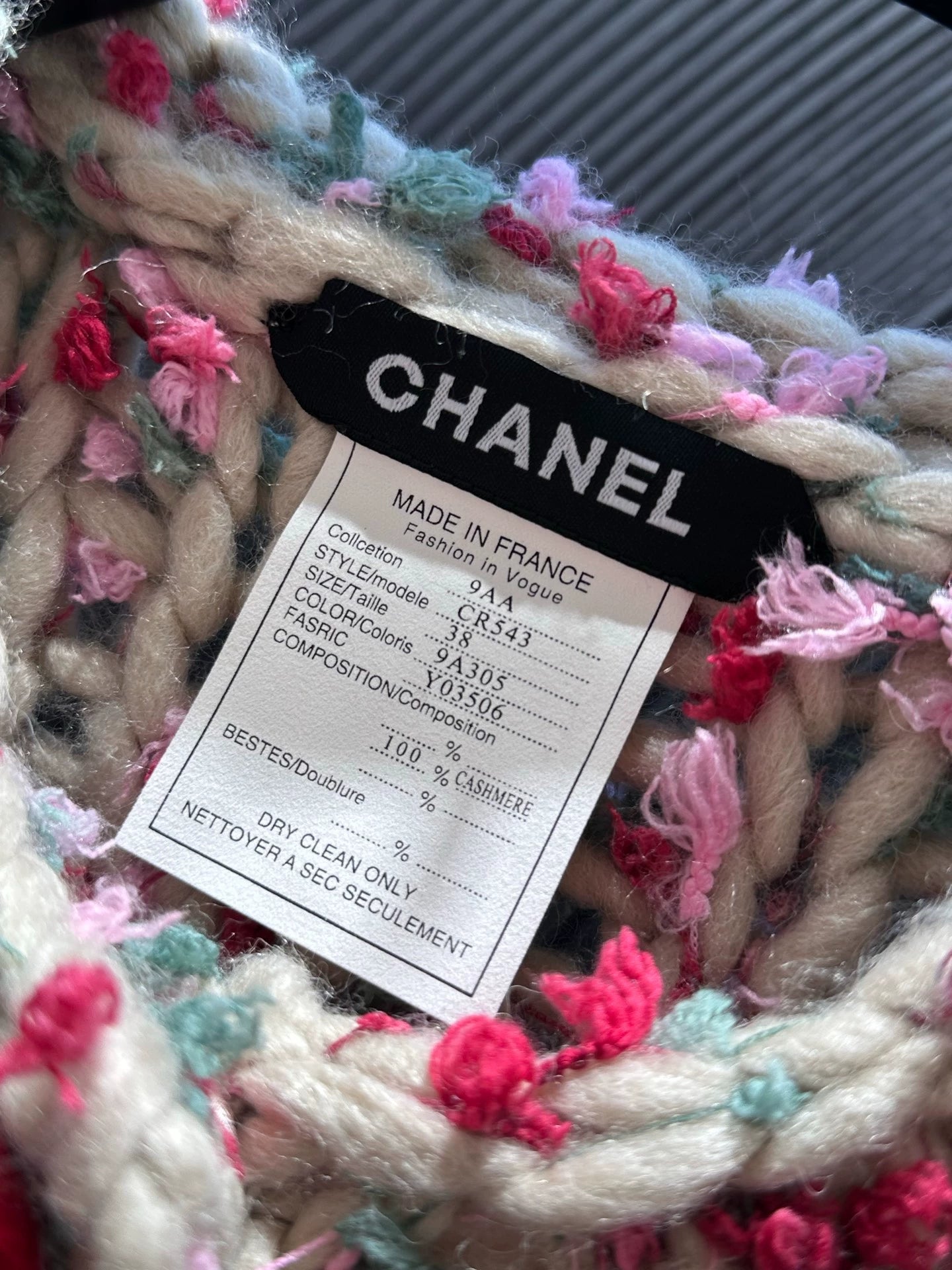 25fw Colorful woven vest(Medieval Series)
