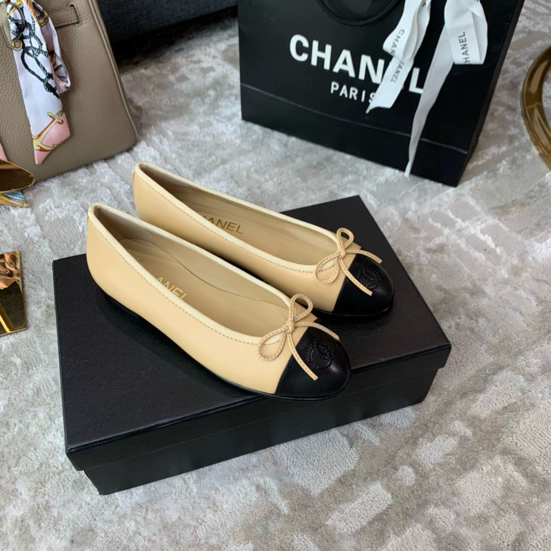 Bow ballet shoes