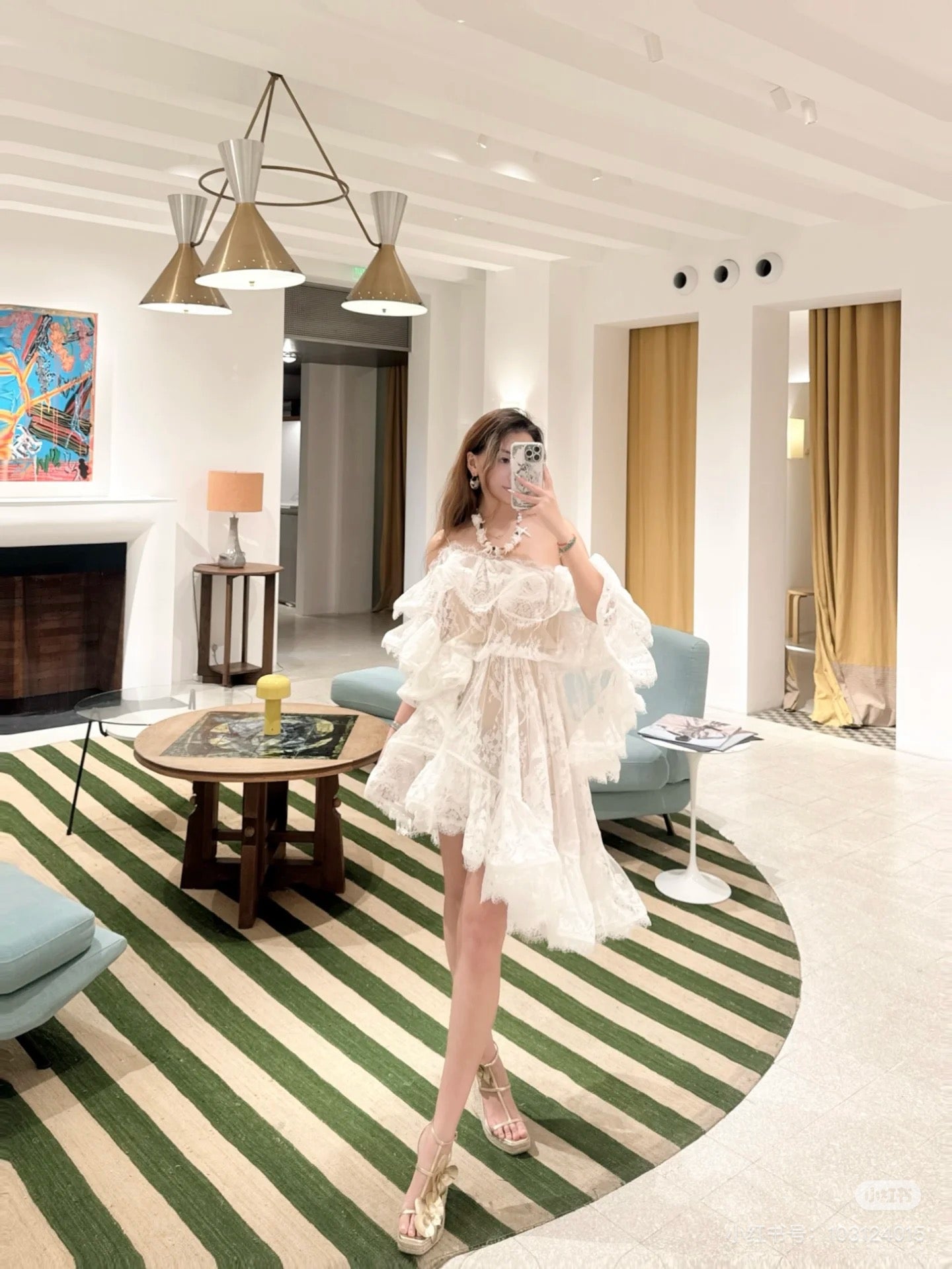25ss lace dress