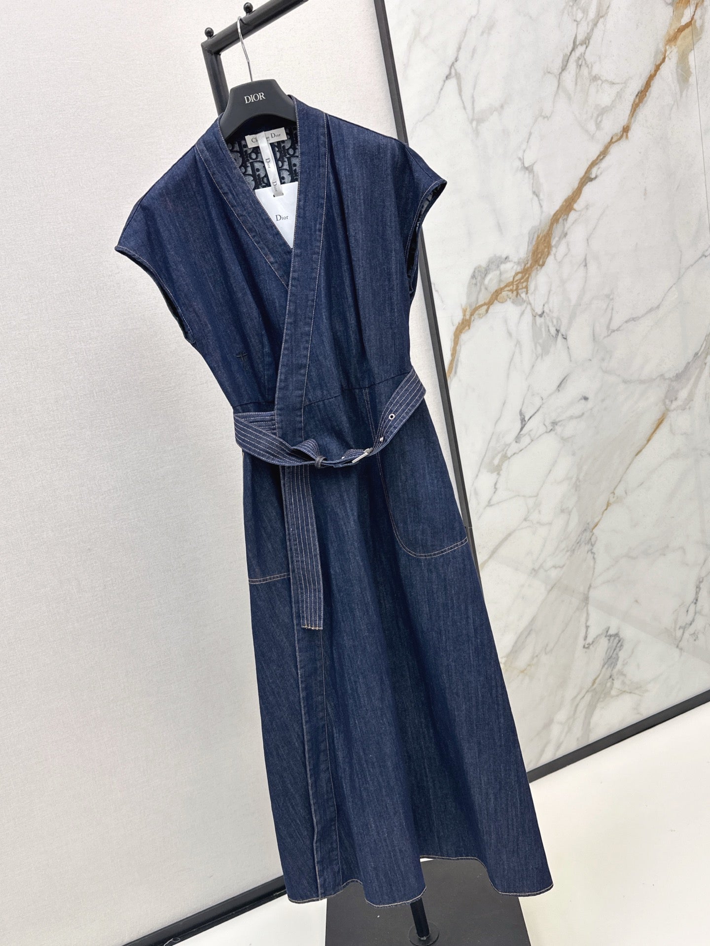 25ss denim dress