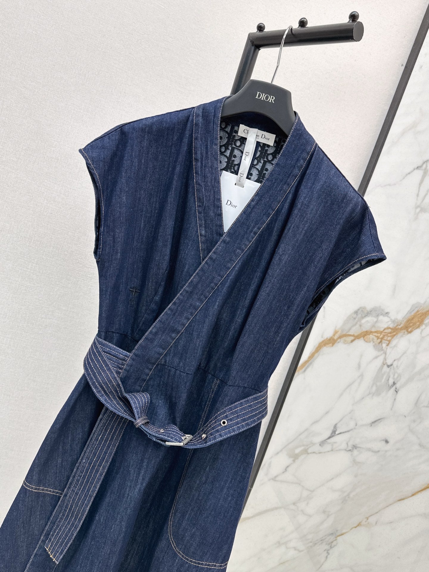 25ss denim dress
