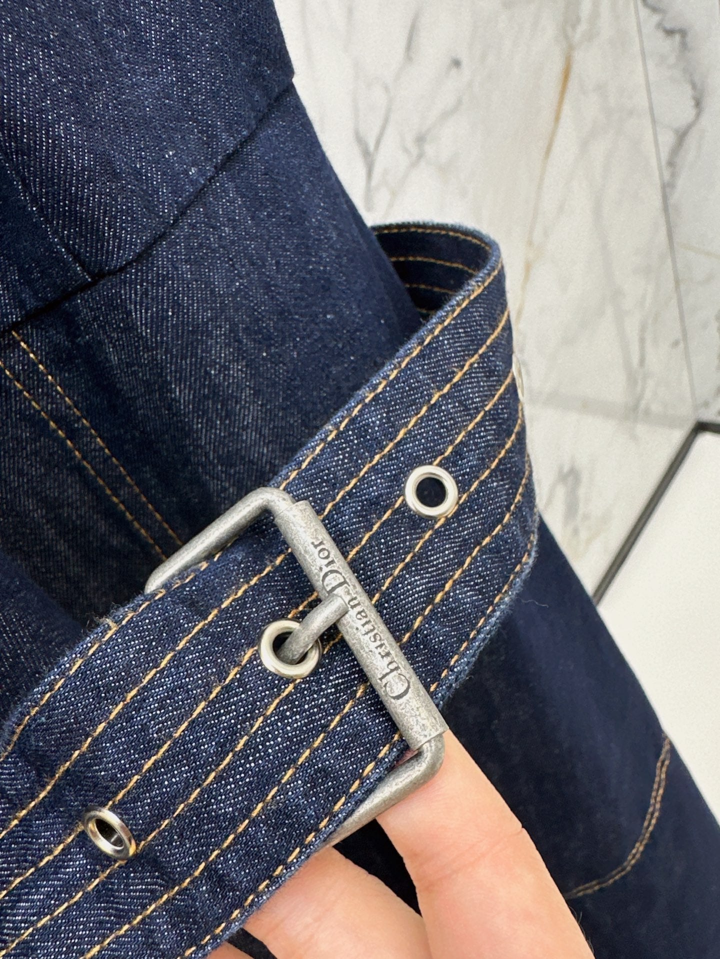 25ss denim dress