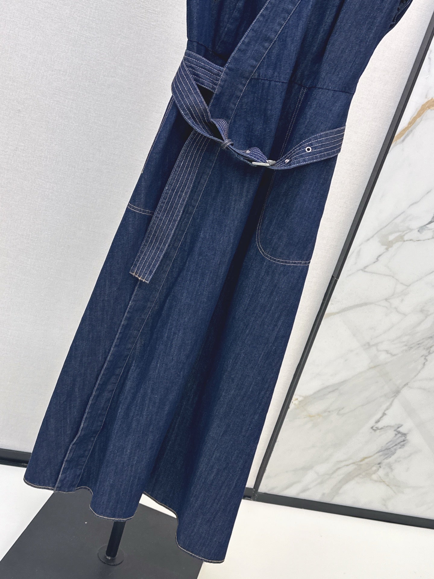 25ss denim dress