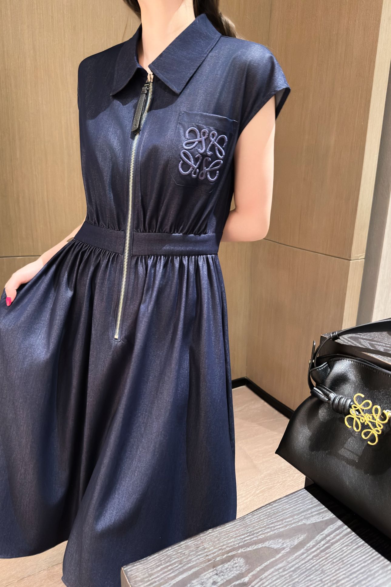 25ss denim dress