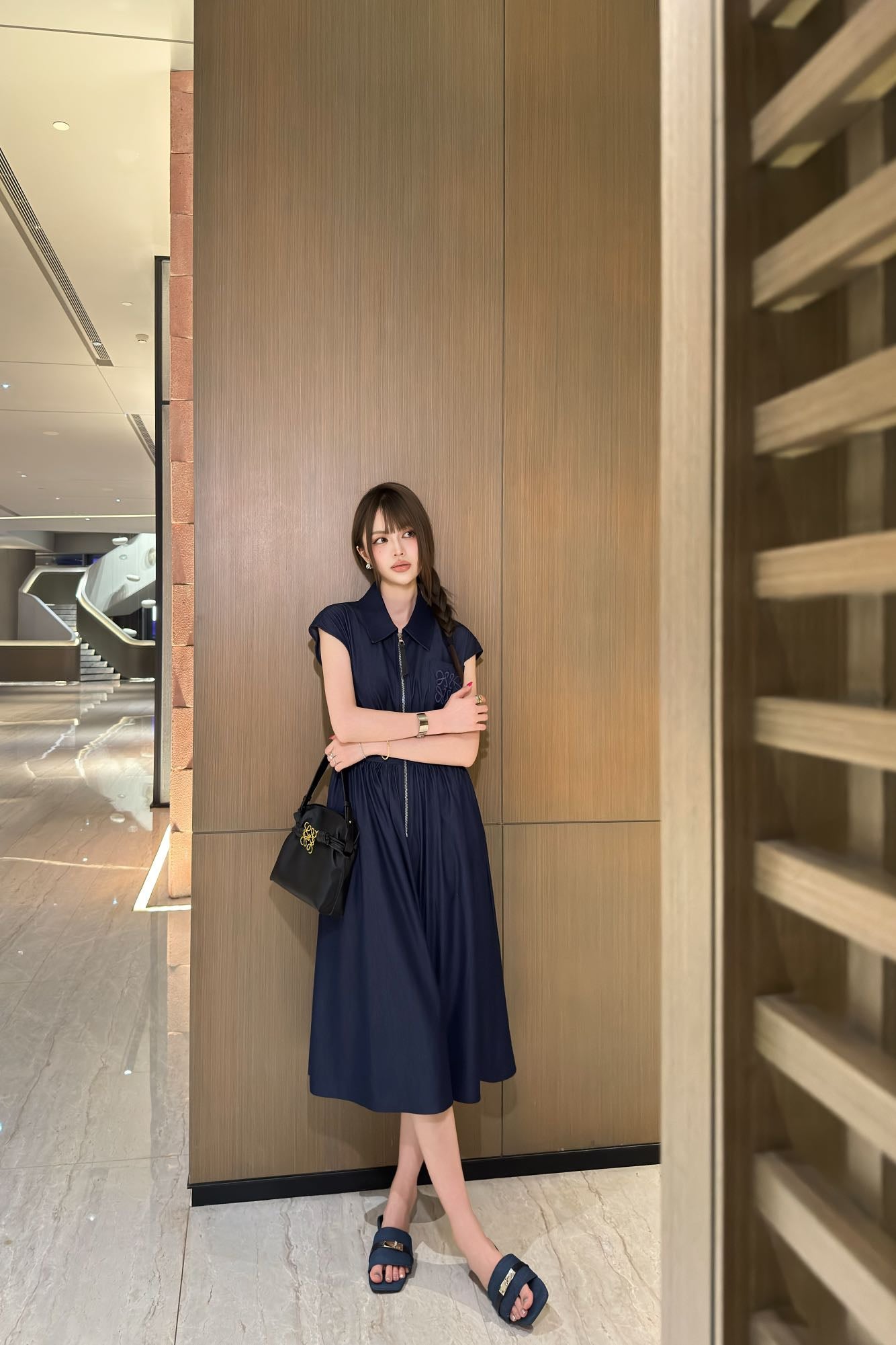 25ss denim dress