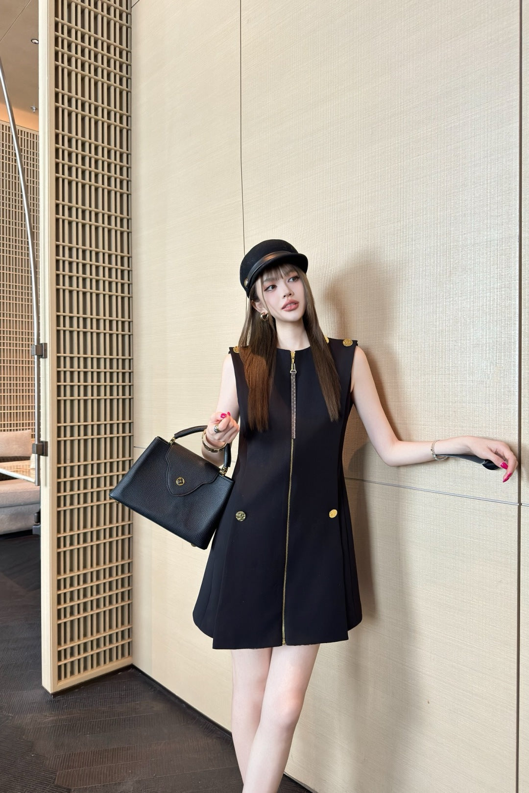 25ss zipper dress
