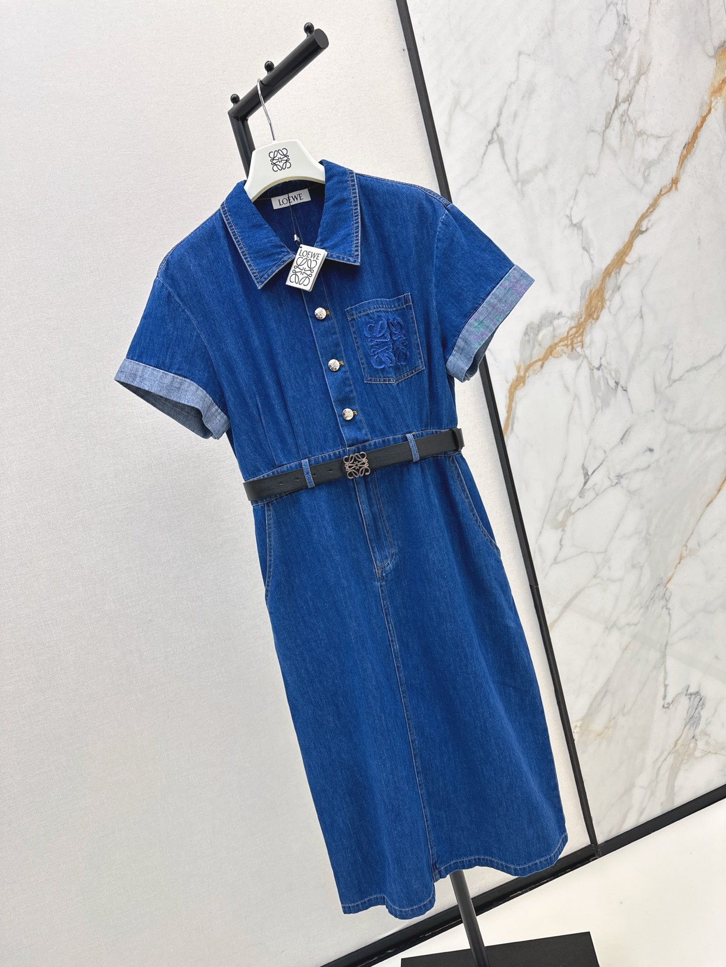 25ss denim dress