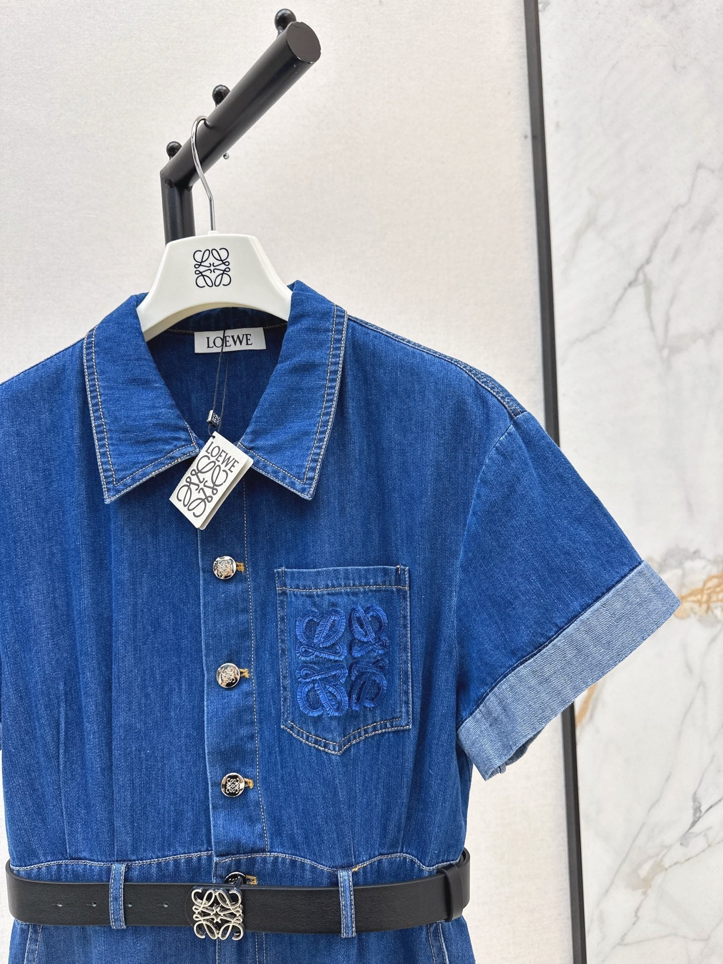 25ss denim dress