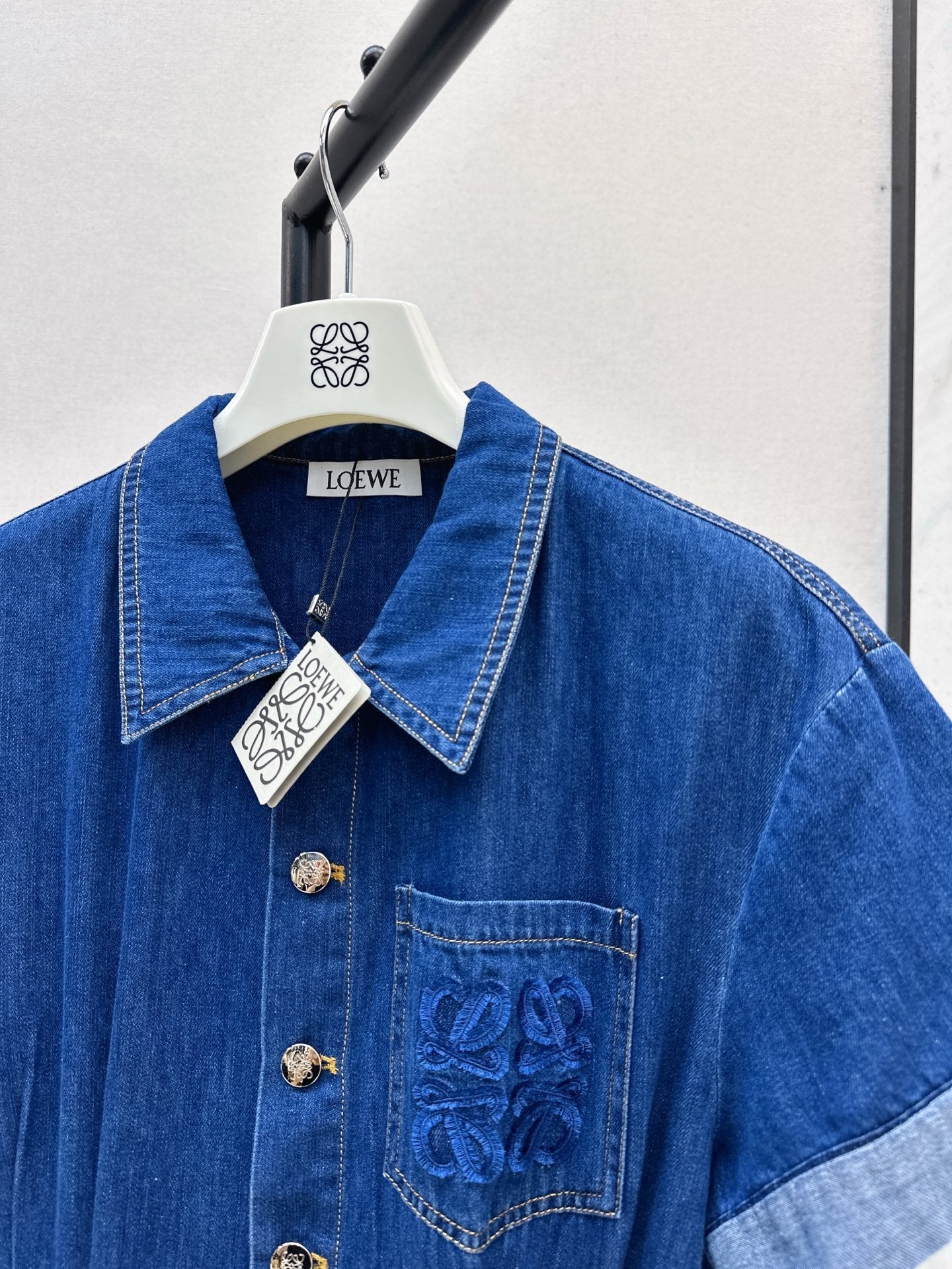 25ss denim dress
