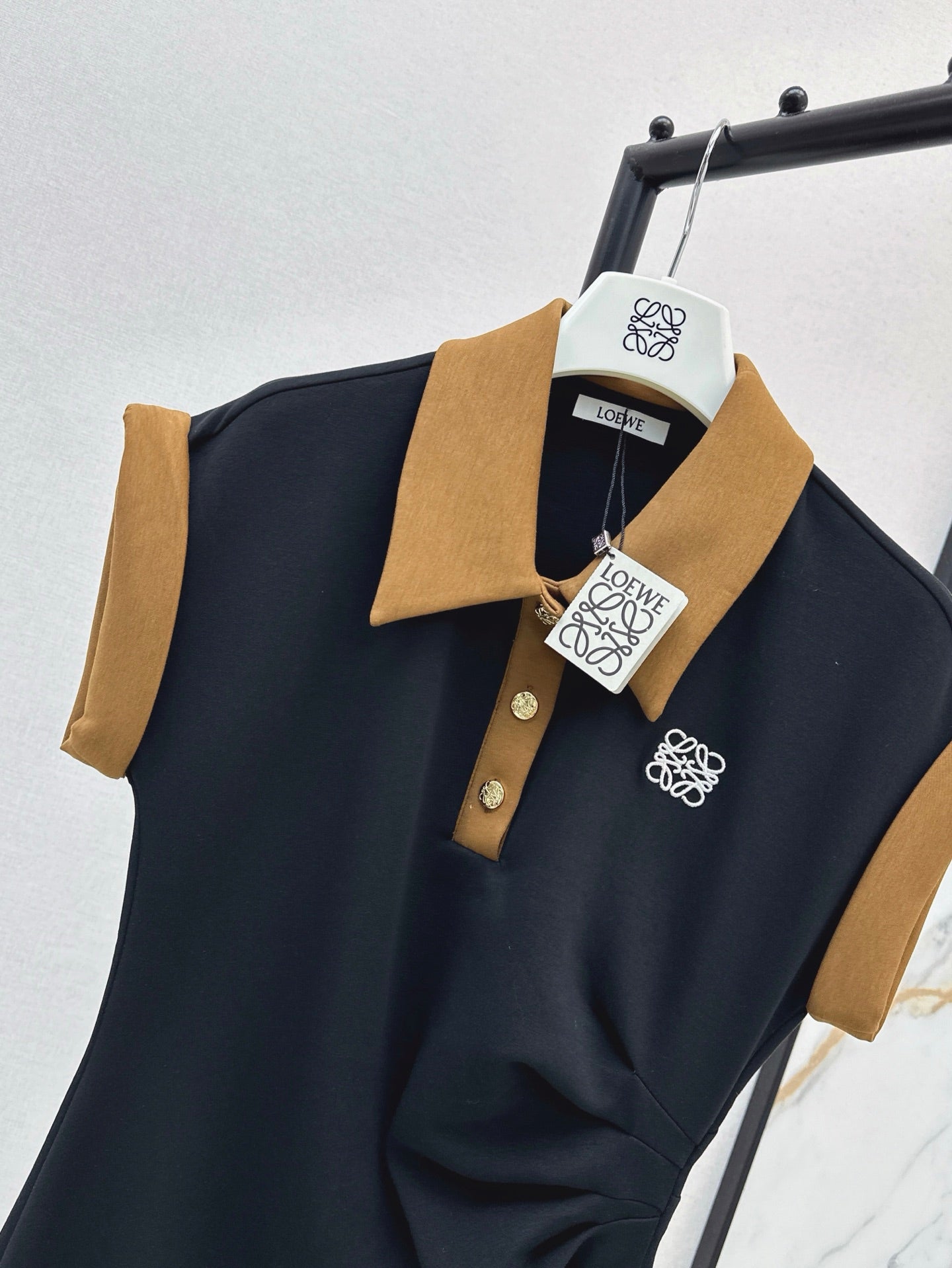 25ss lapel dress