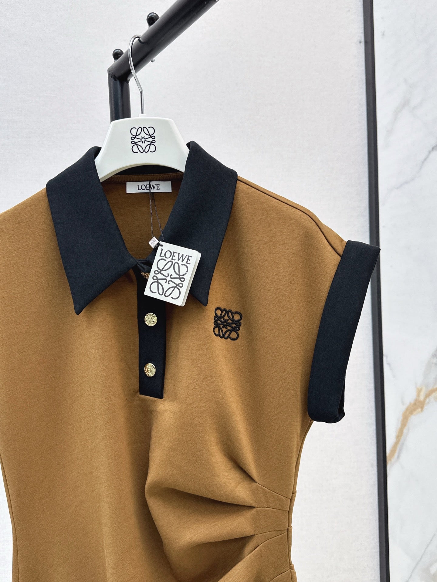 25ss lapel dress