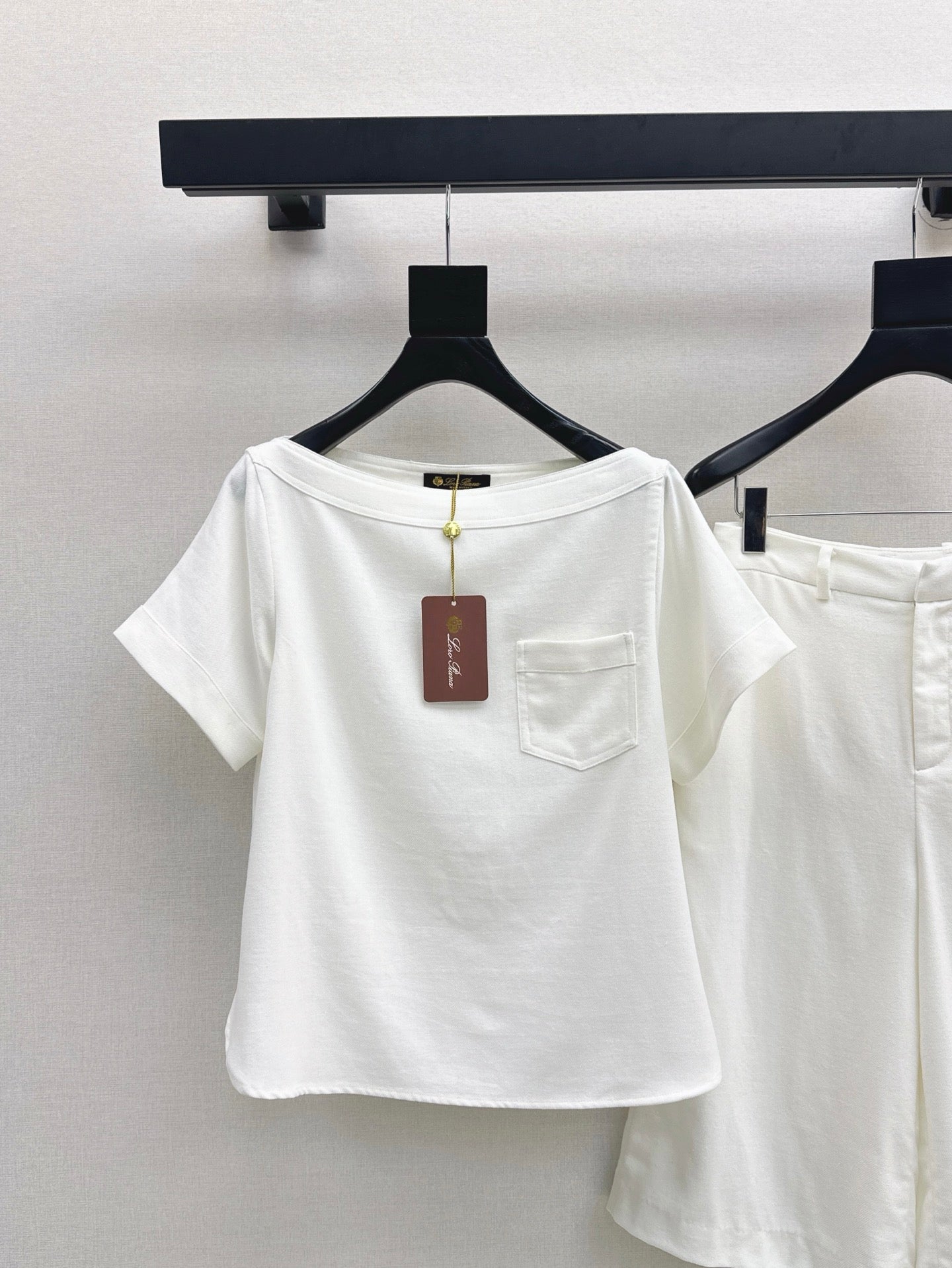 25ss tee short set