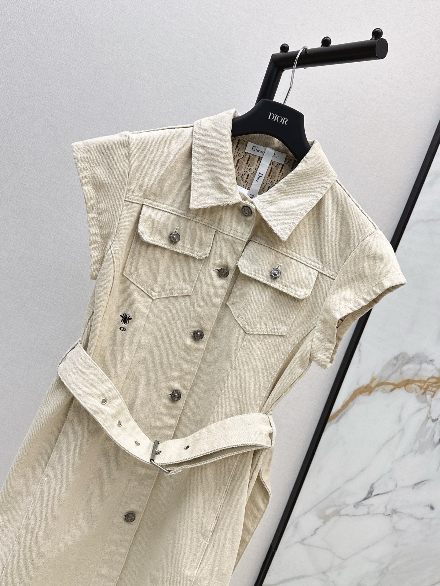 25ss denim dress