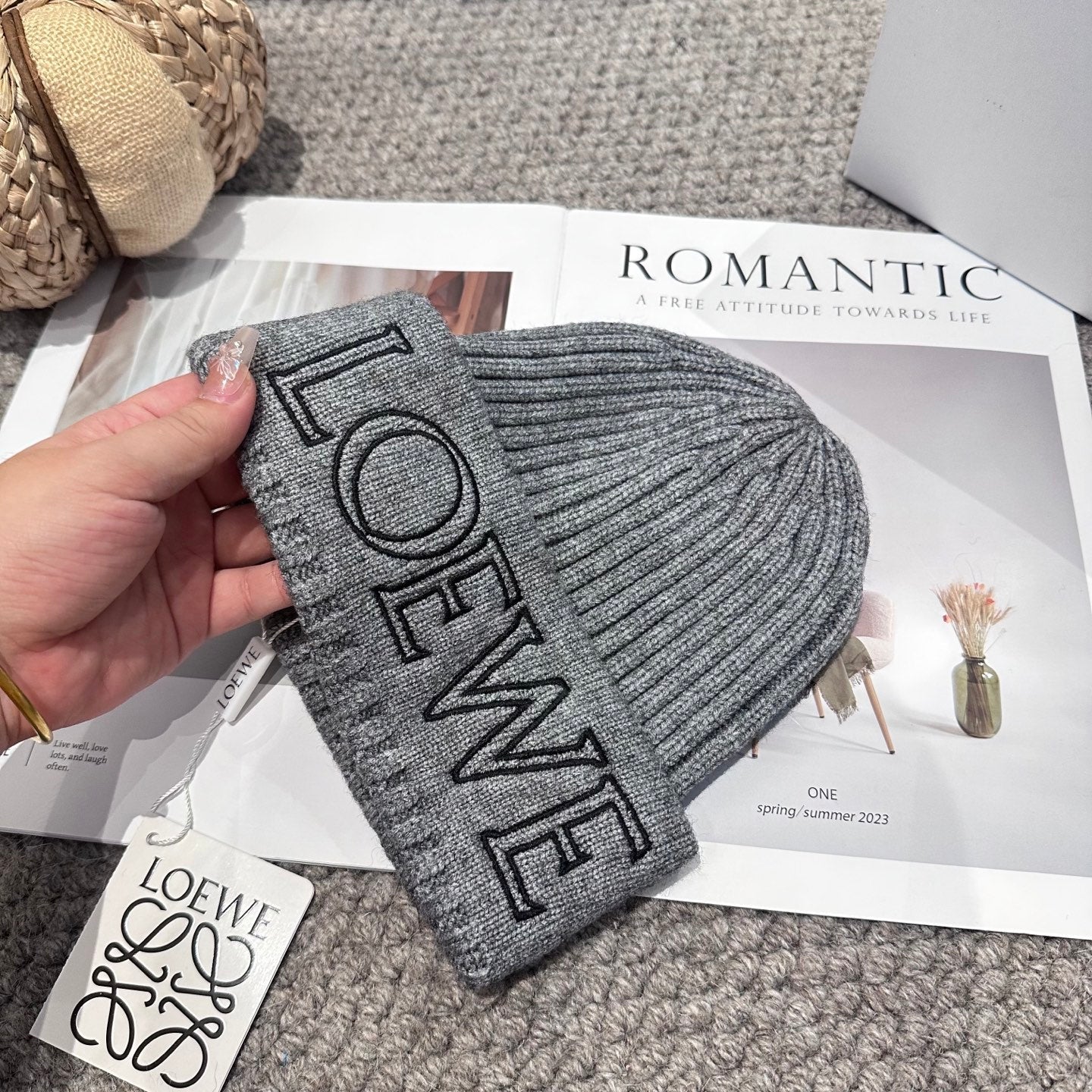 25fw new woolen hat