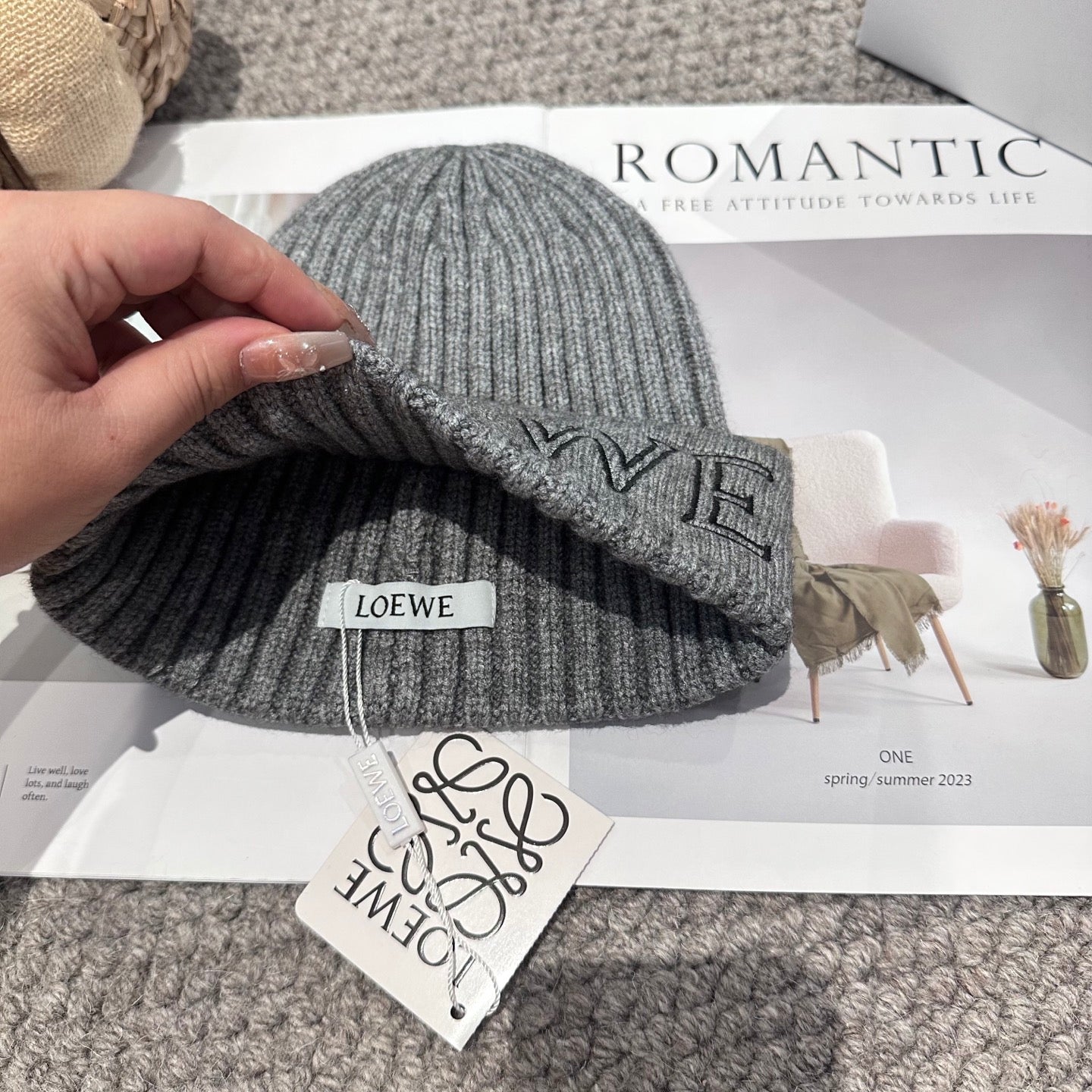25fw new woolen hat