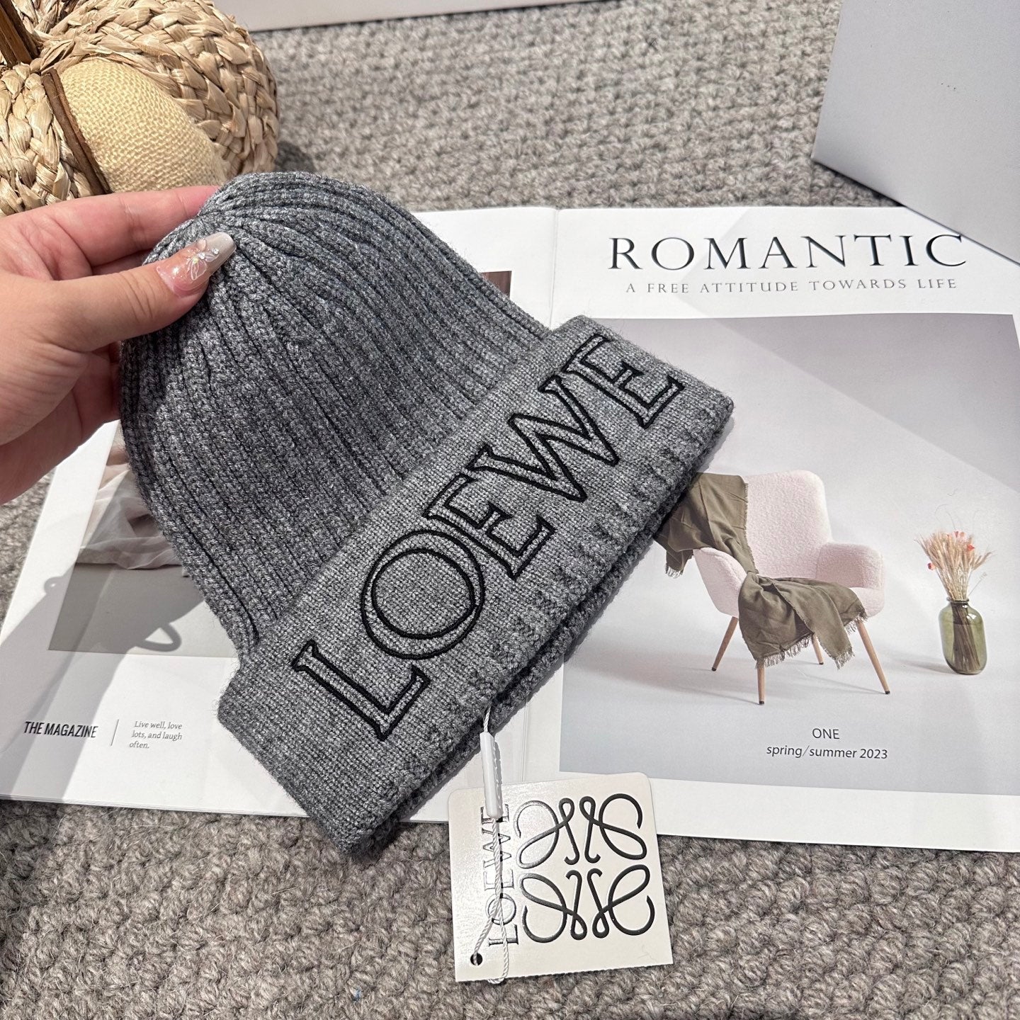 25fw new woolen hat