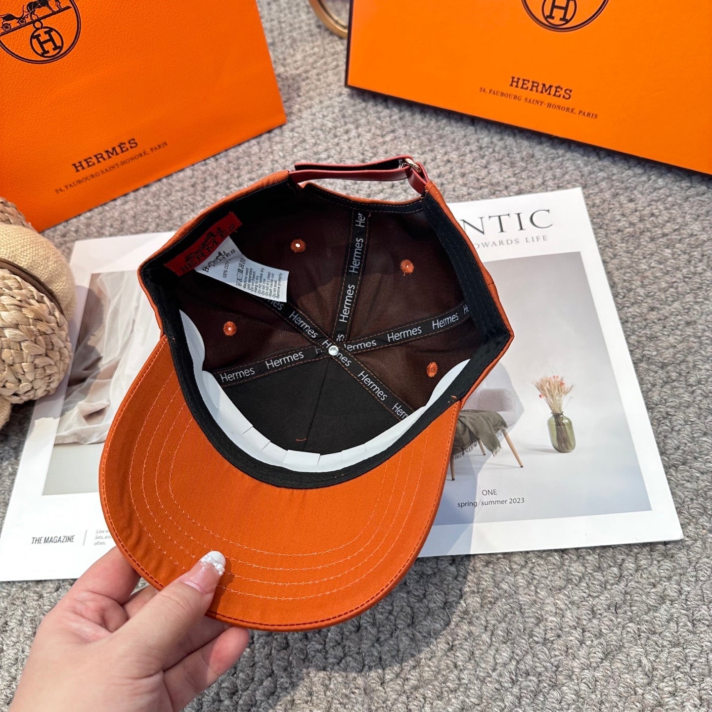 New baseball cap