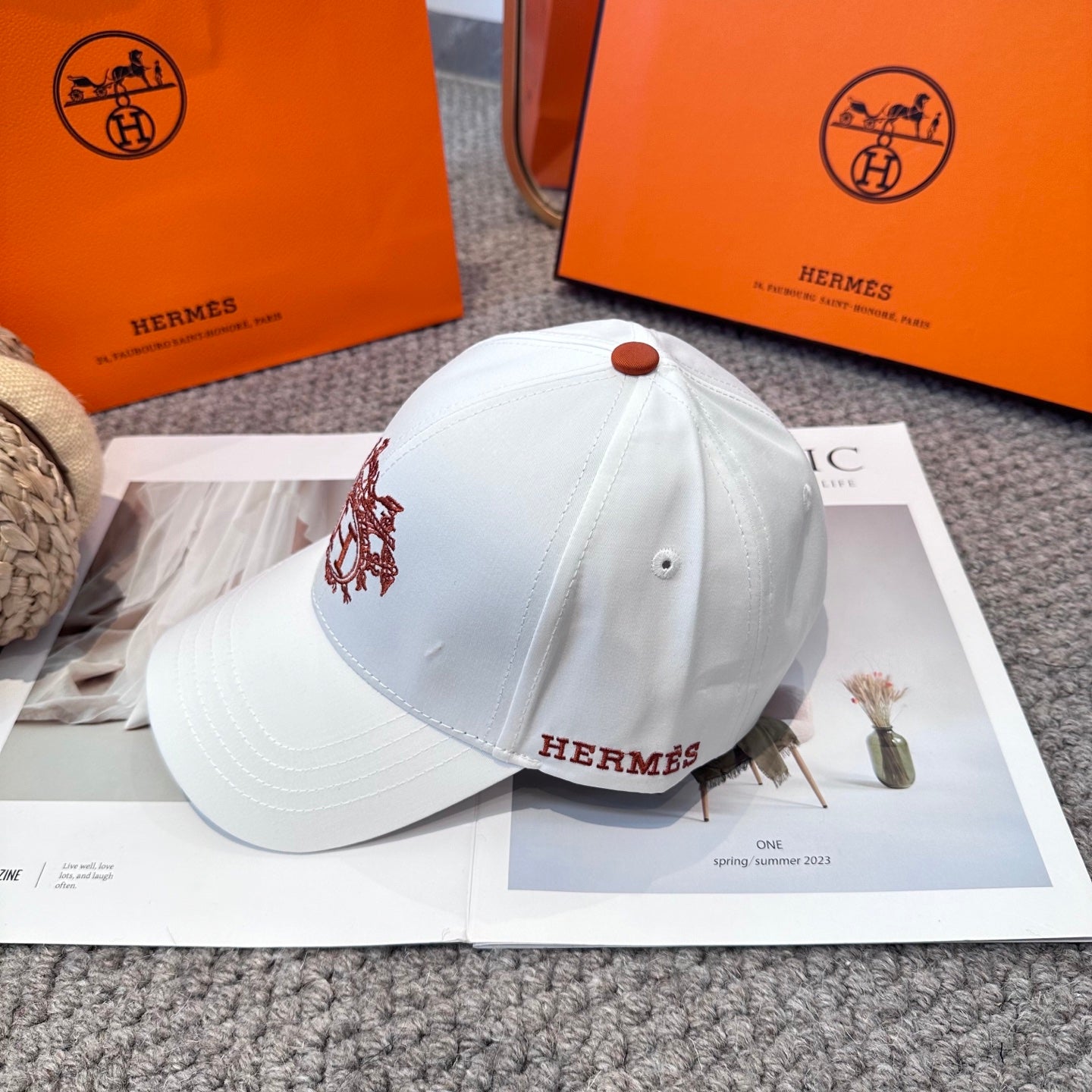New baseball cap