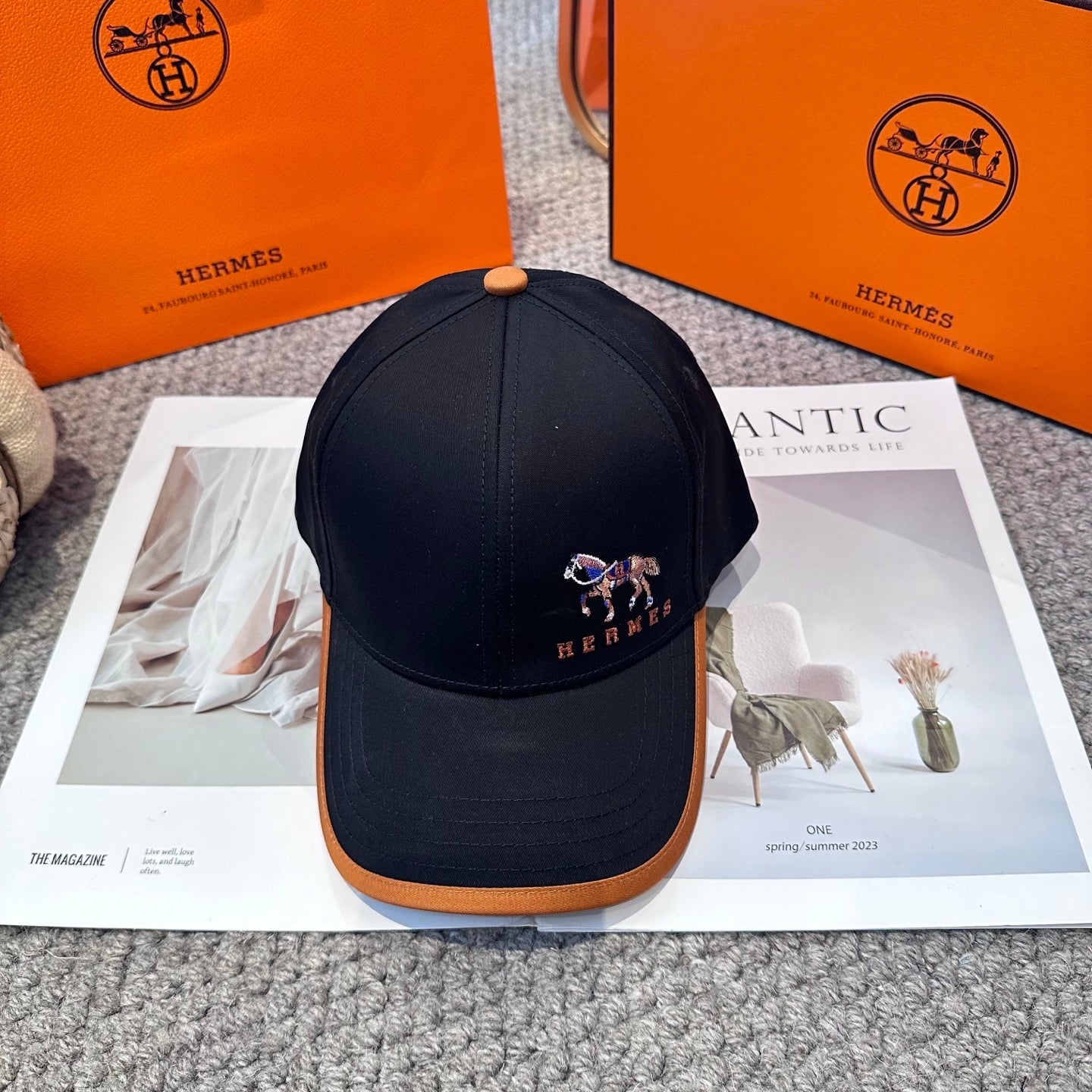 New baseball cap
