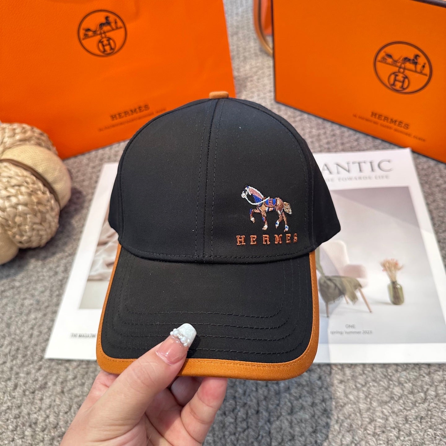 New baseball cap