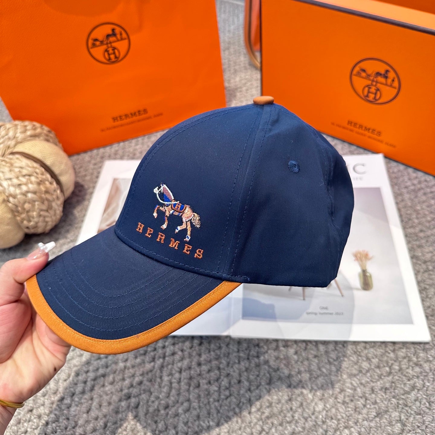 New baseball cap