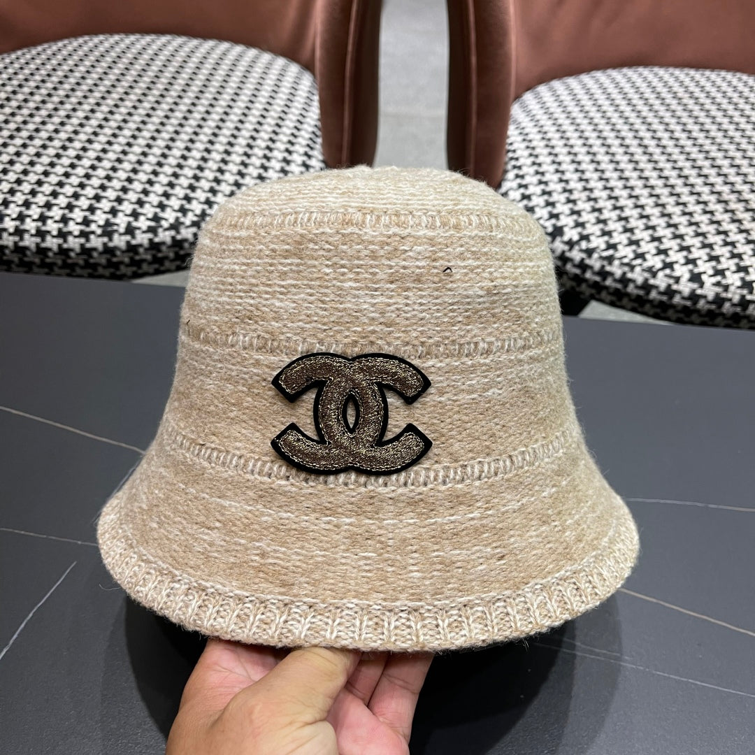 25 new mixed color knitted bucket hat