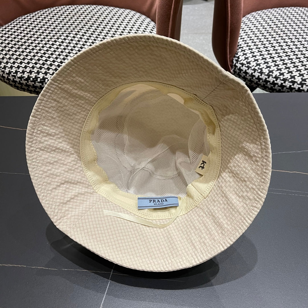 New drawstring bucket hat