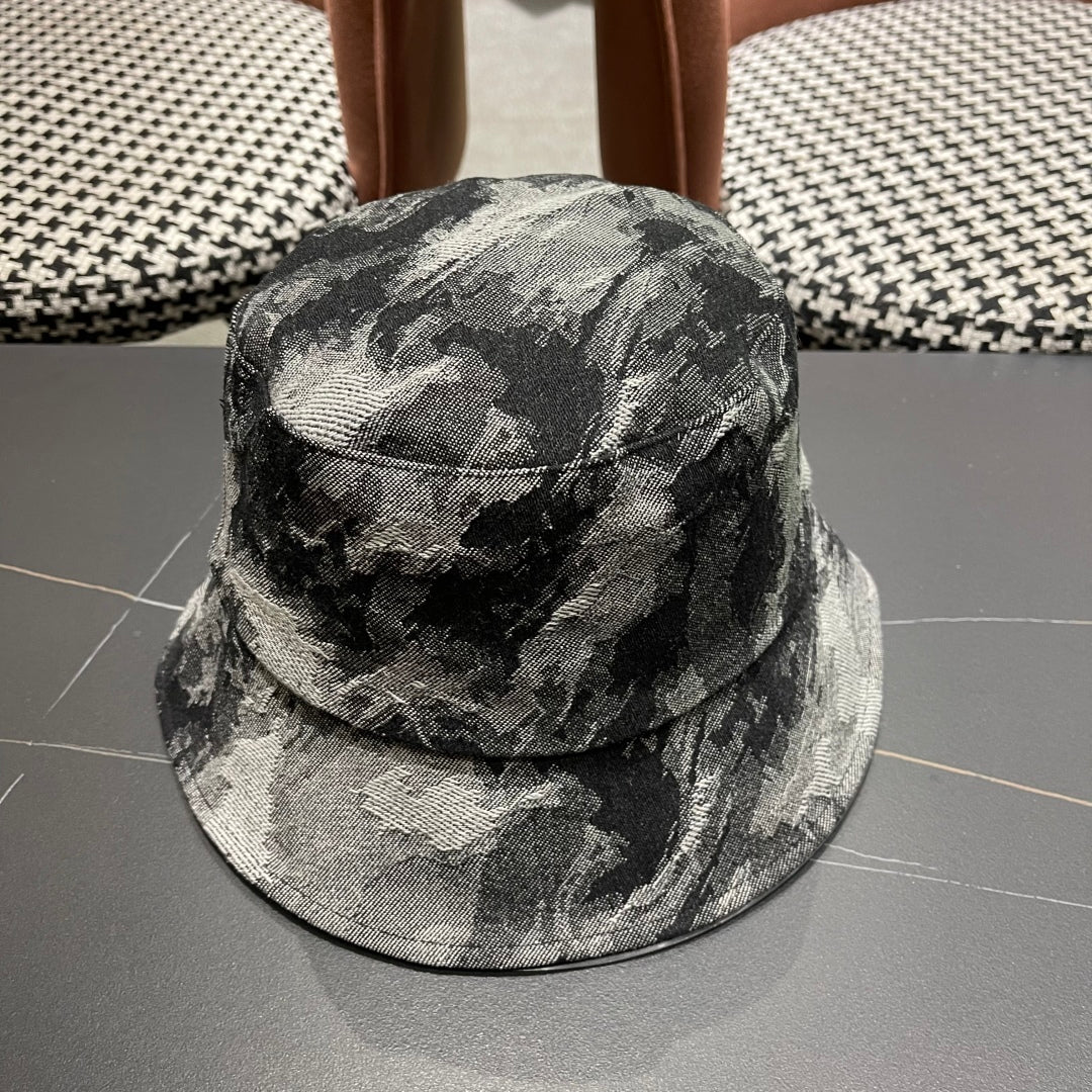 New cowboy retro bucket hat