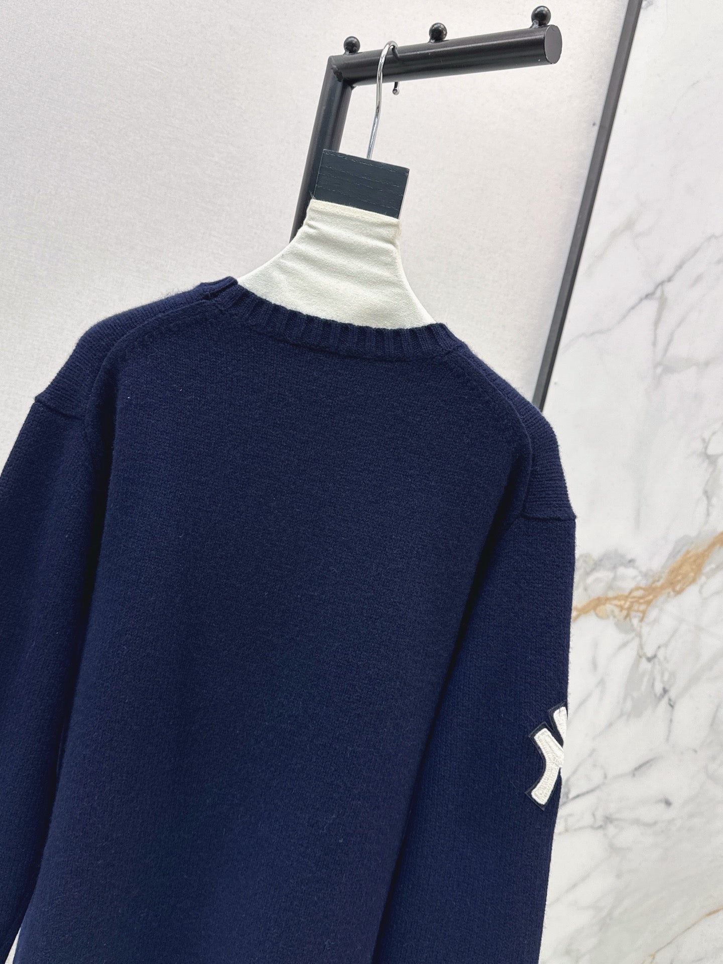25fw new baseball bear pullover sweater