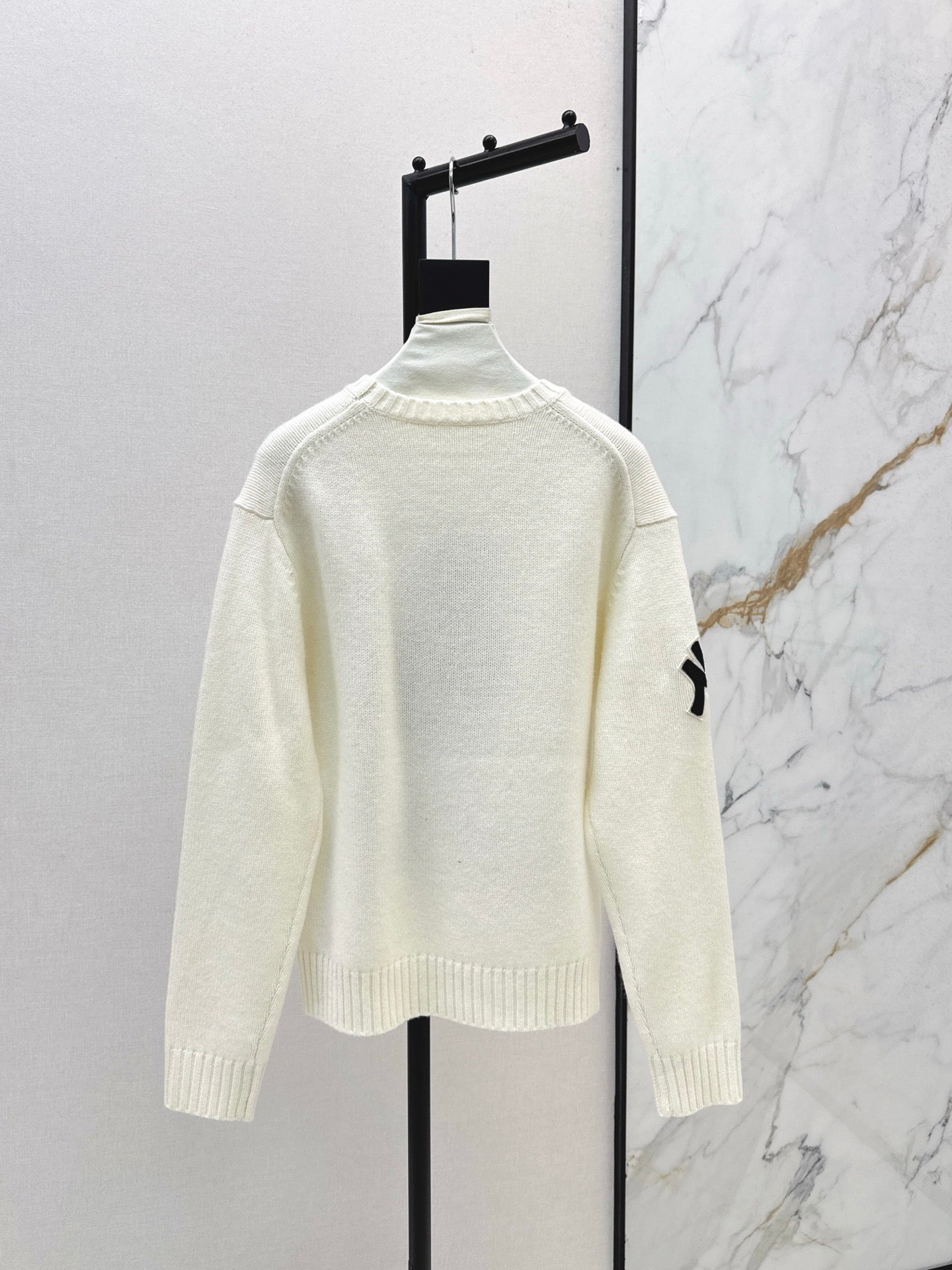 25fw new baseball bear pullover sweater