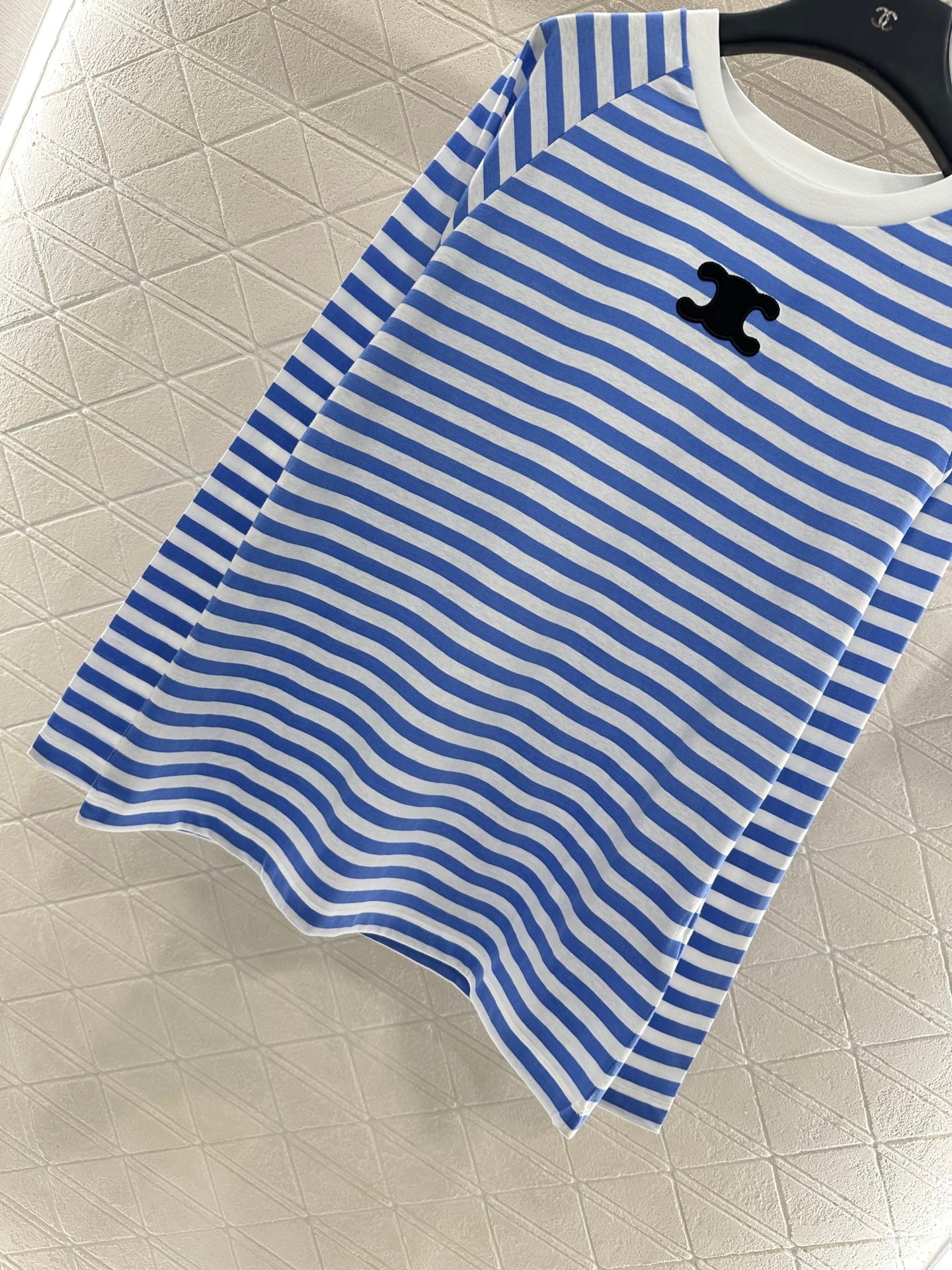 25fw new round neck striped long sleeves