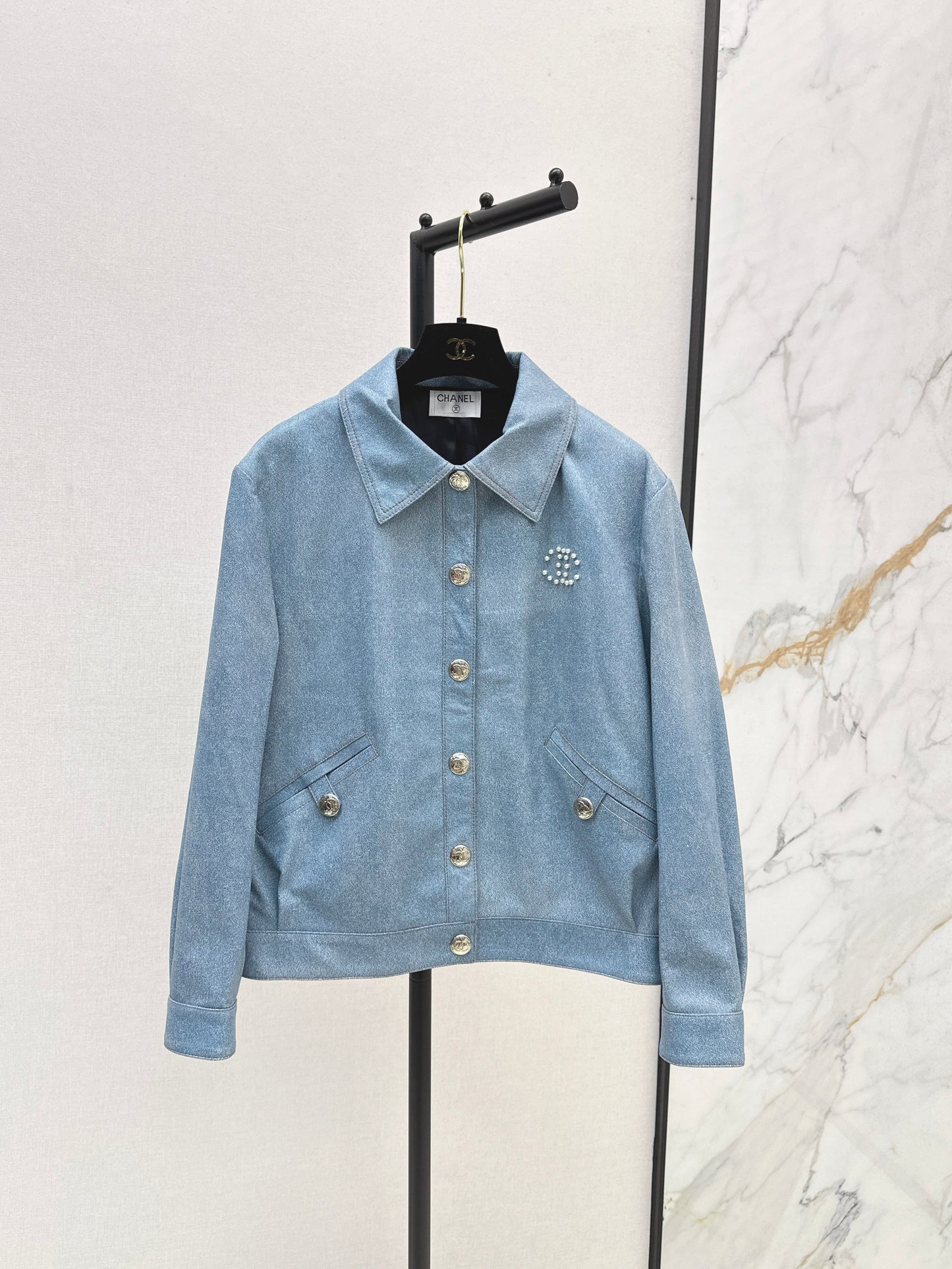 25fw Flip collar short jacket