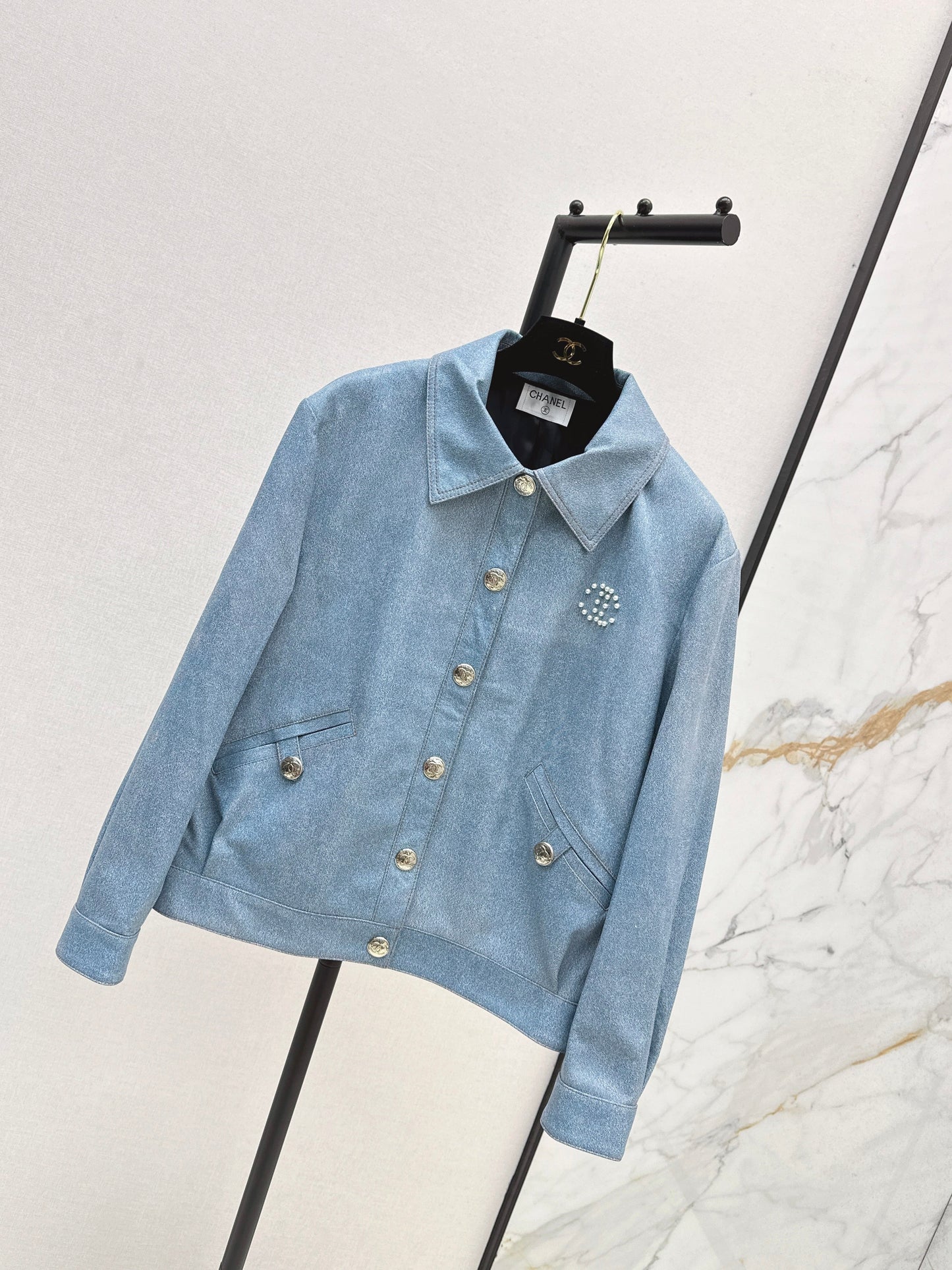 25fw Flip collar short jacket