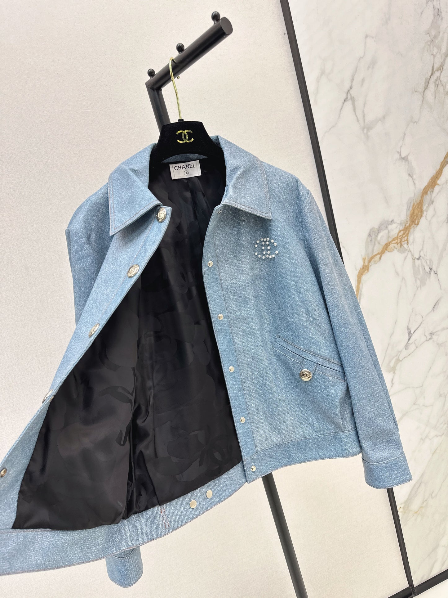 25fw Flip collar short jacket
