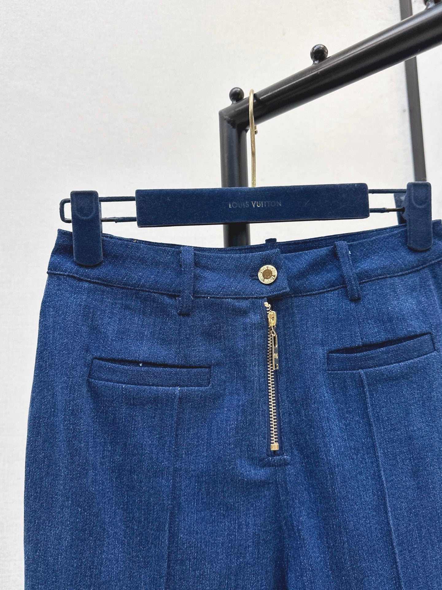 25fw Elastic flared jeans